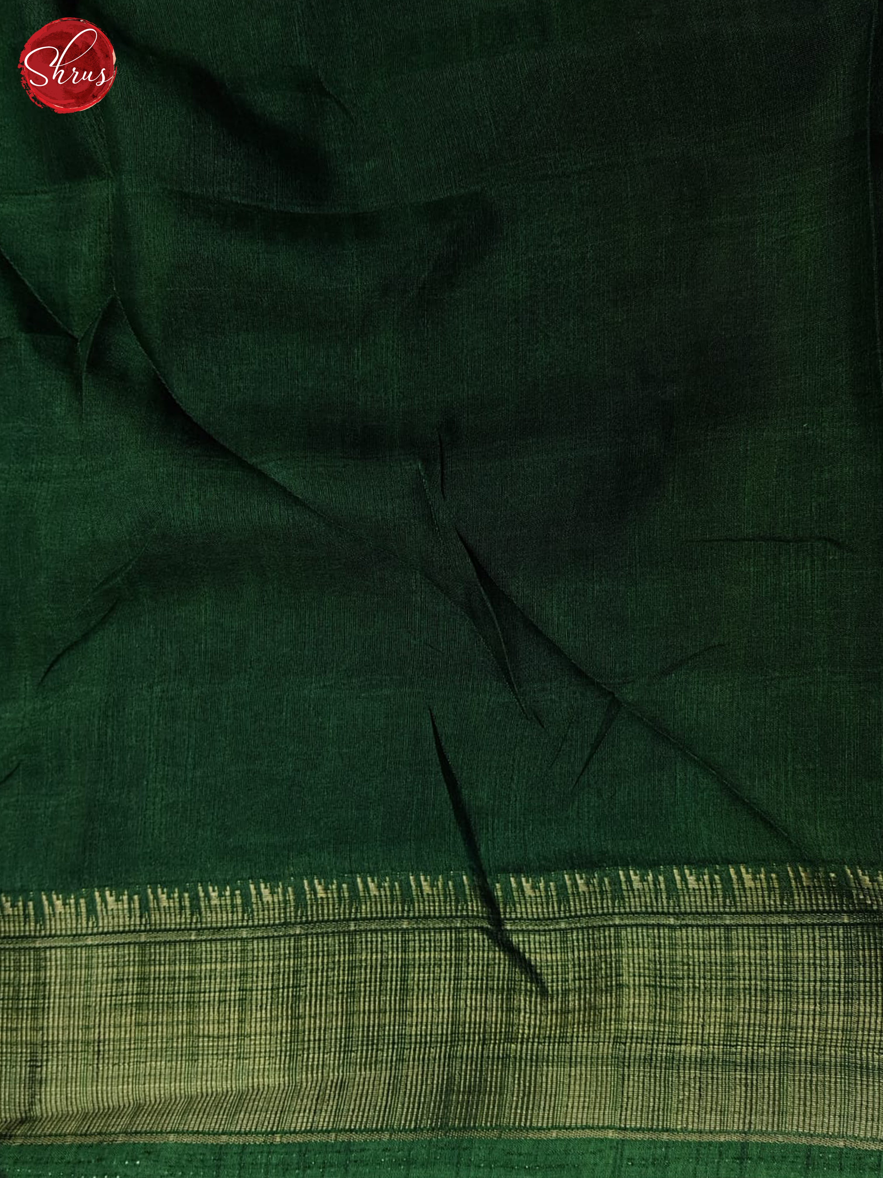 Black & Green - Semi crepe Saree - Shop on ShrusEternity.com