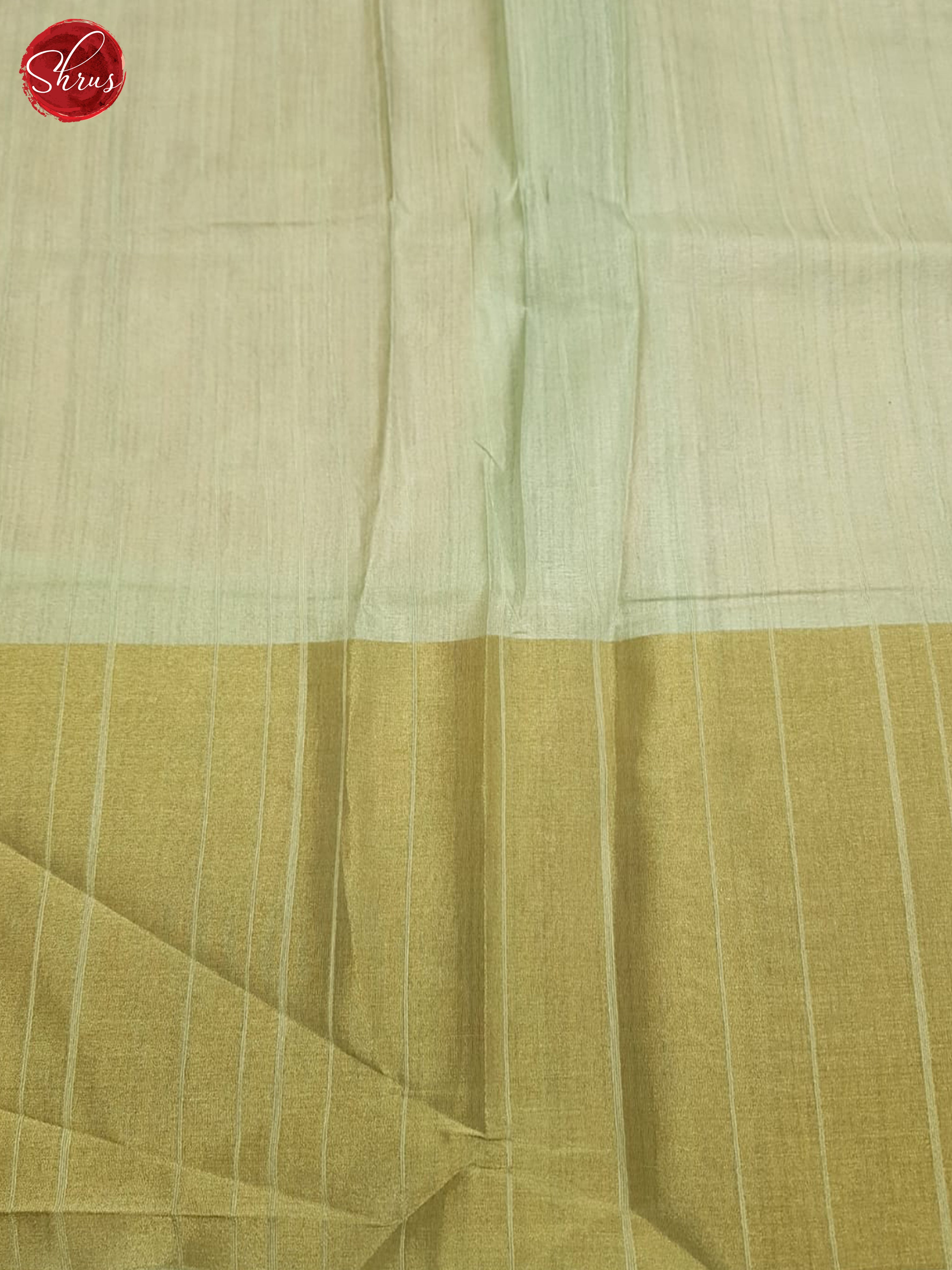 Pale Orange And Beige-Semi Tussar Saree - Shop on ShrusEternity.com