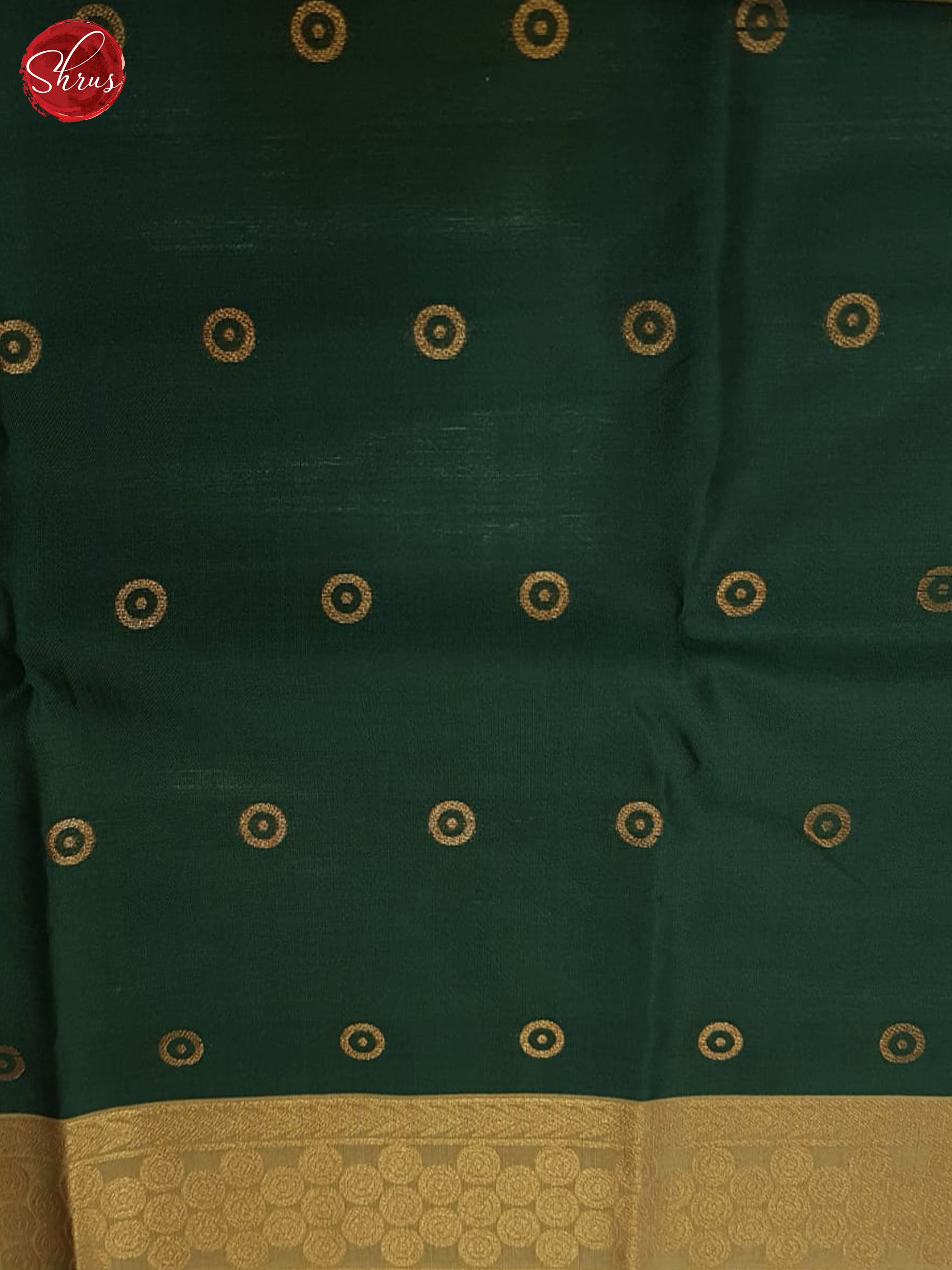 Grey And Green- Semi soft silk Saree - Shop on ShrusEternity.com