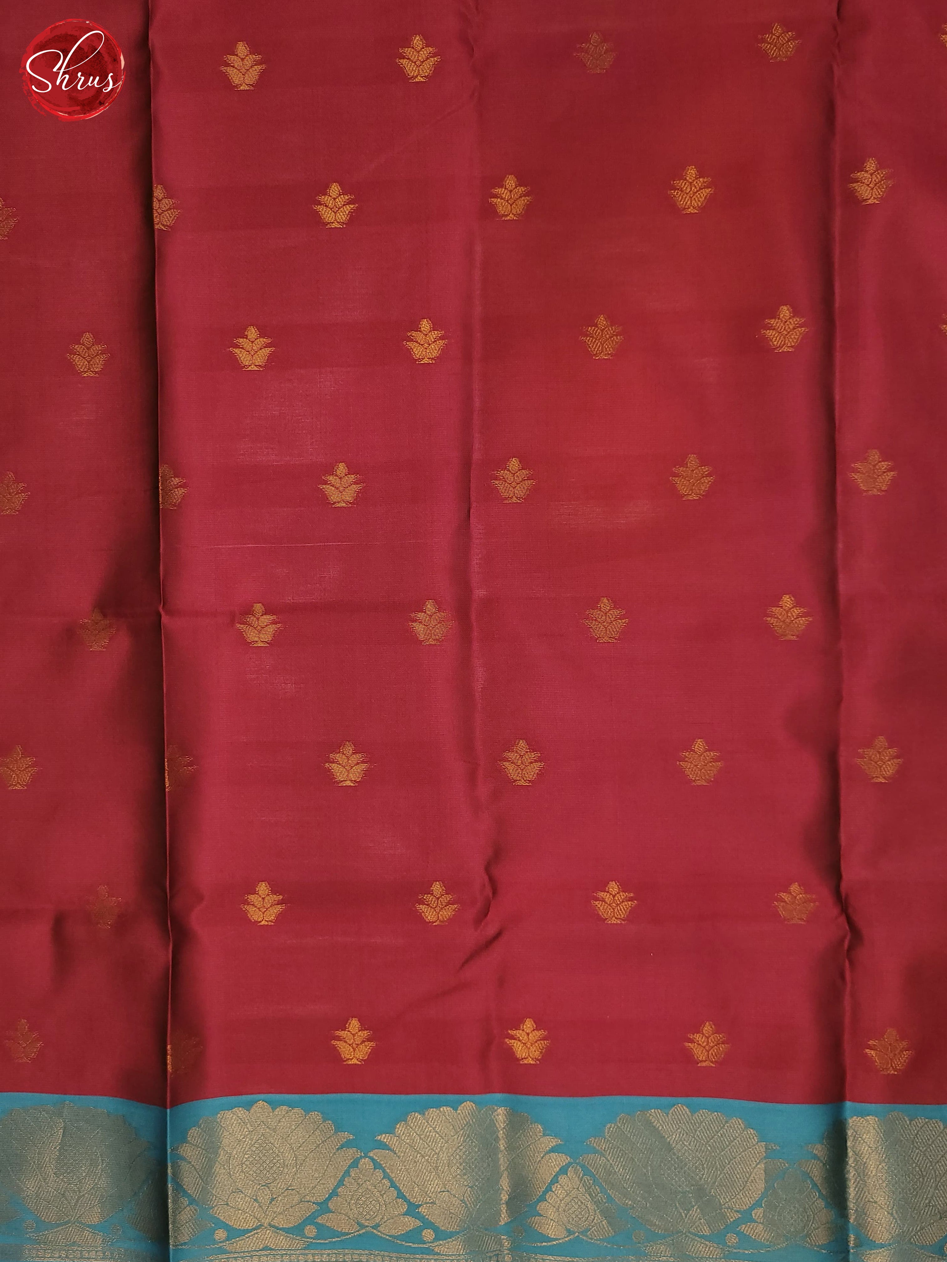 Blue and pink - Semi Soft Silk Saree - Shop on ShrusEternity.com