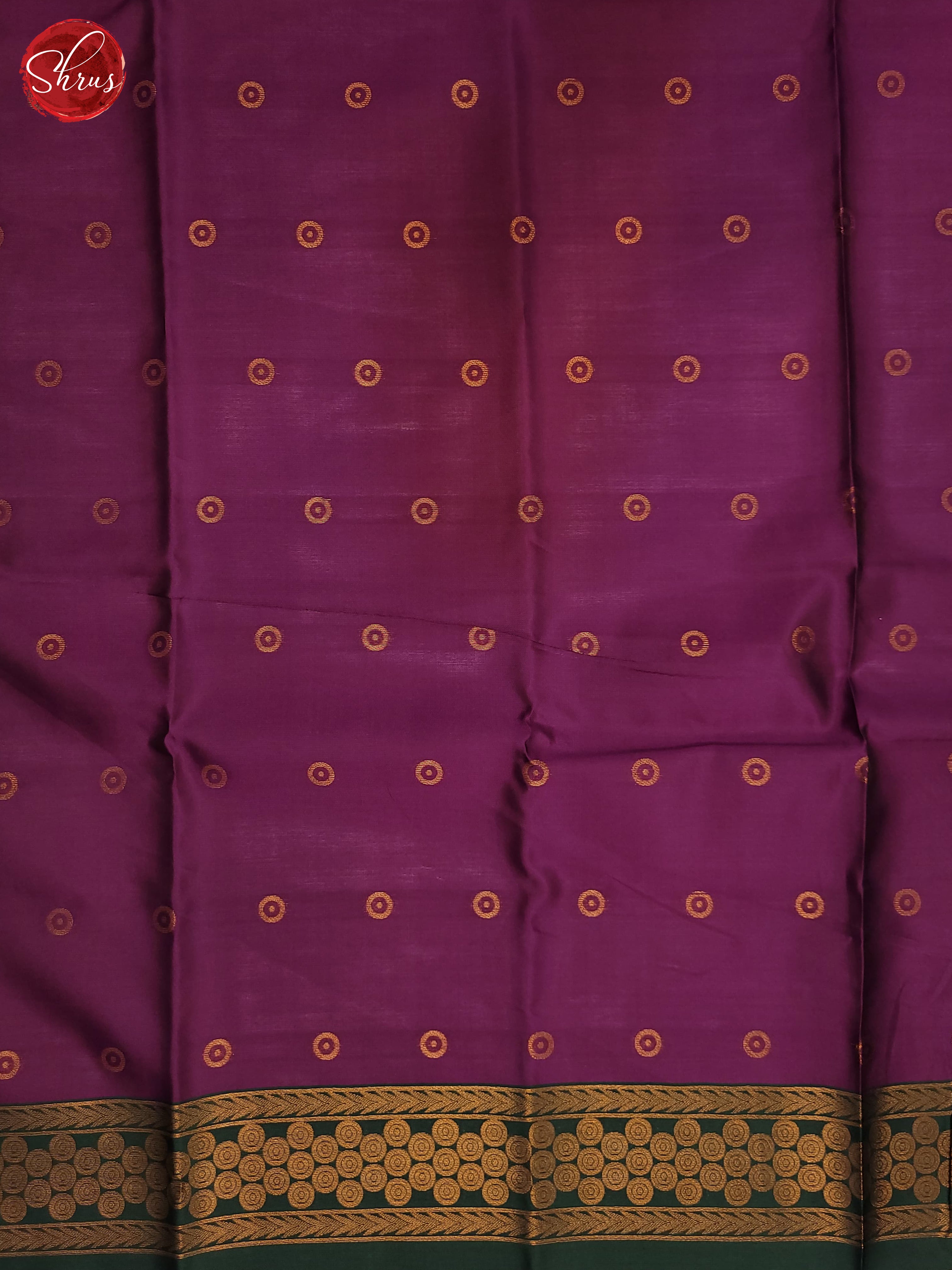 Bottle Green and Vadamali - Semi Soft Silk Saree - Shop on ShrusEternity.com