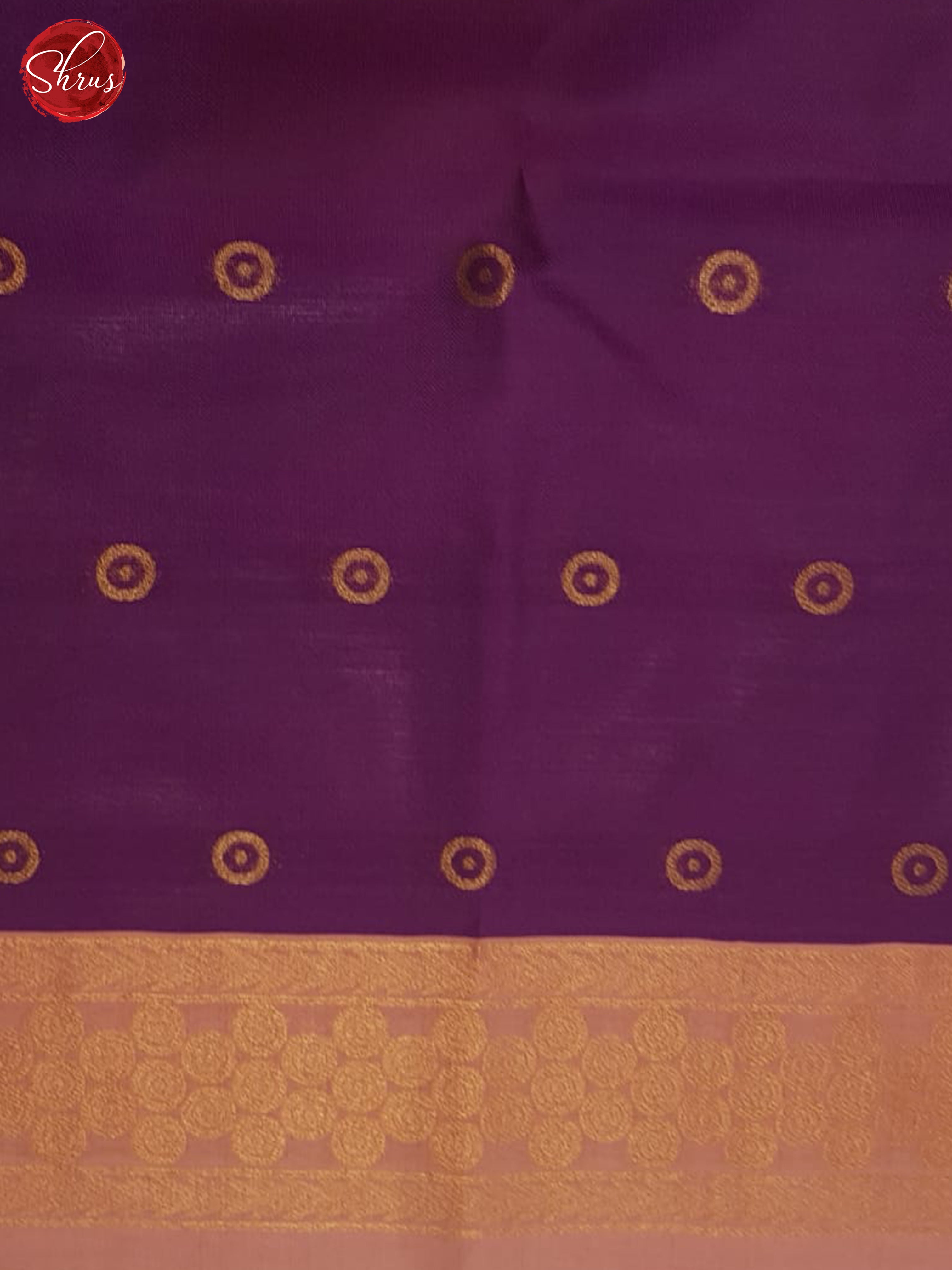 Dusty Wine And wine- Semi Soft silk Saree - Shop on ShrusEternity.com