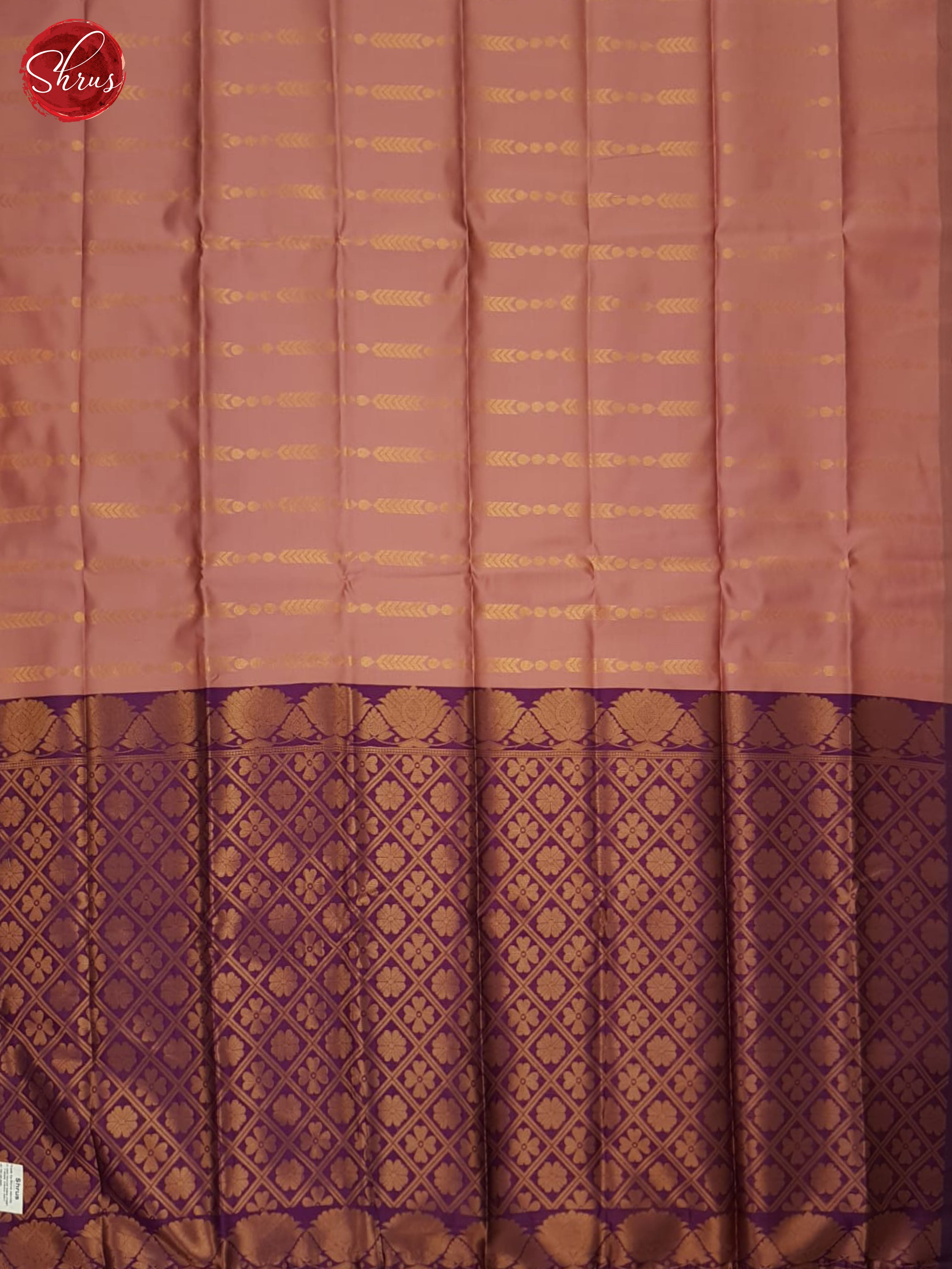 Onion Pink And Purple-Semi Soft Silk saree - Shop on ShrusEternity.com