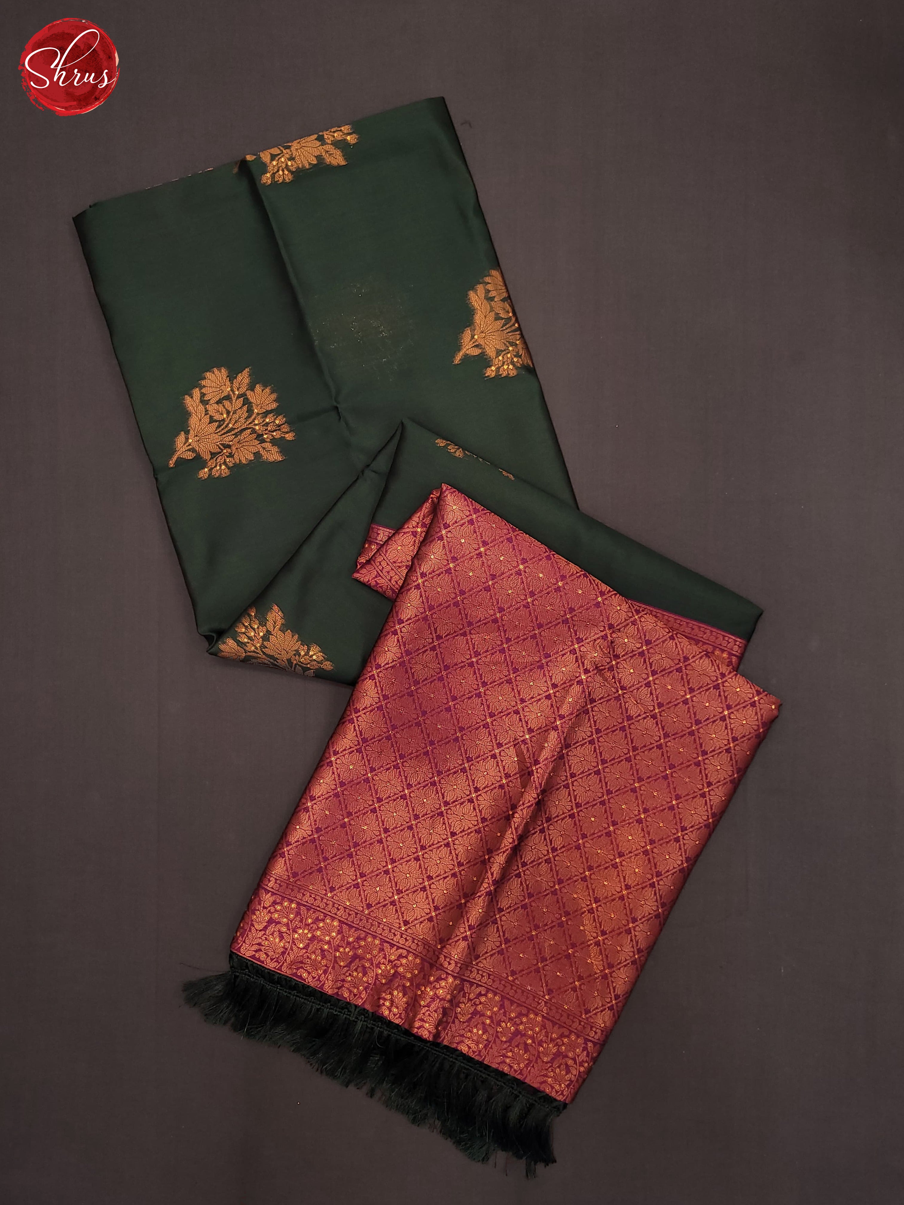 BJS26182 - Semi Softsilk Saree - Shop on ShrusEternity.com