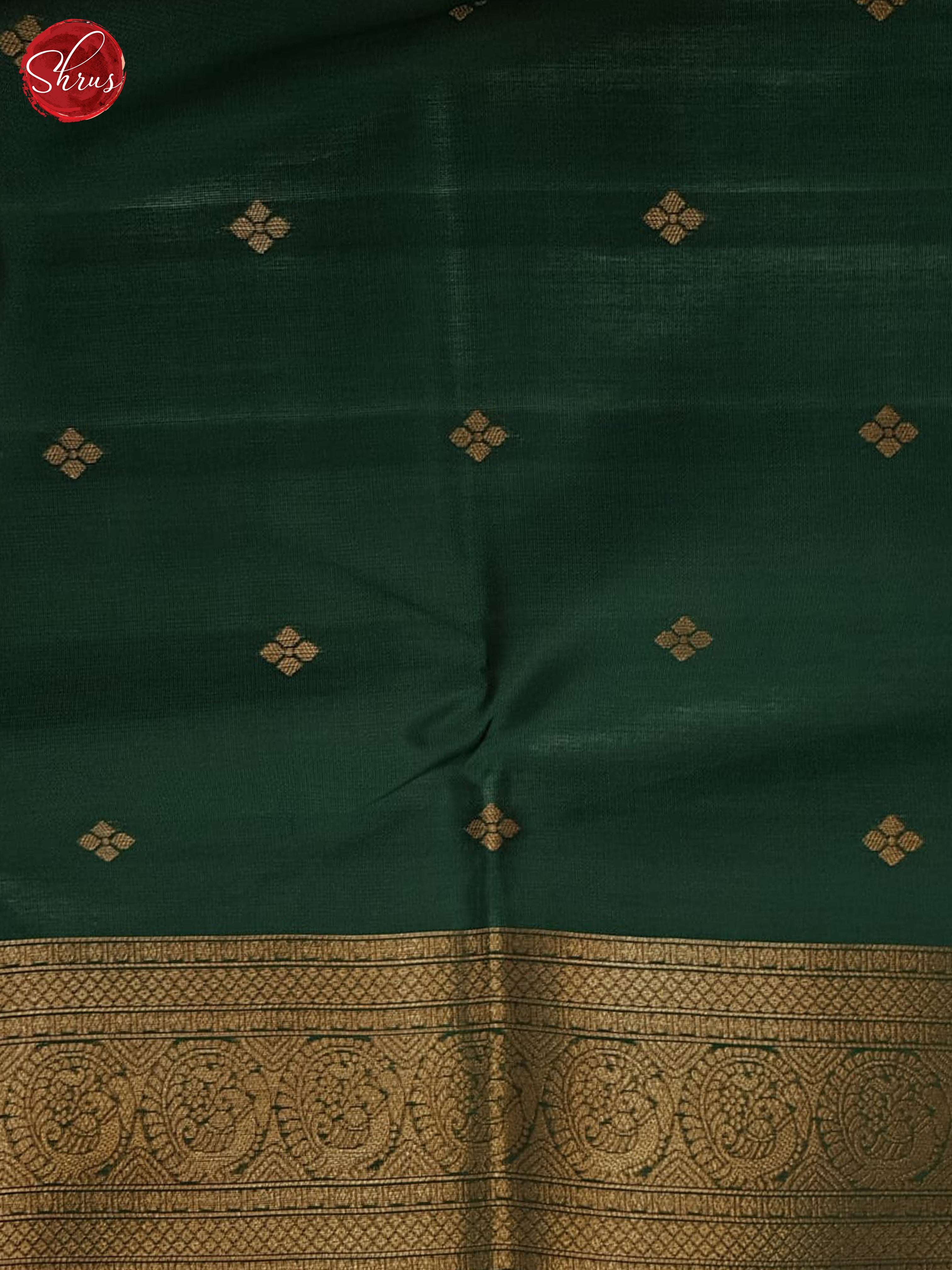 Wine And Green - Semi Soft Silk Saree - Shop on ShrusEternity.com