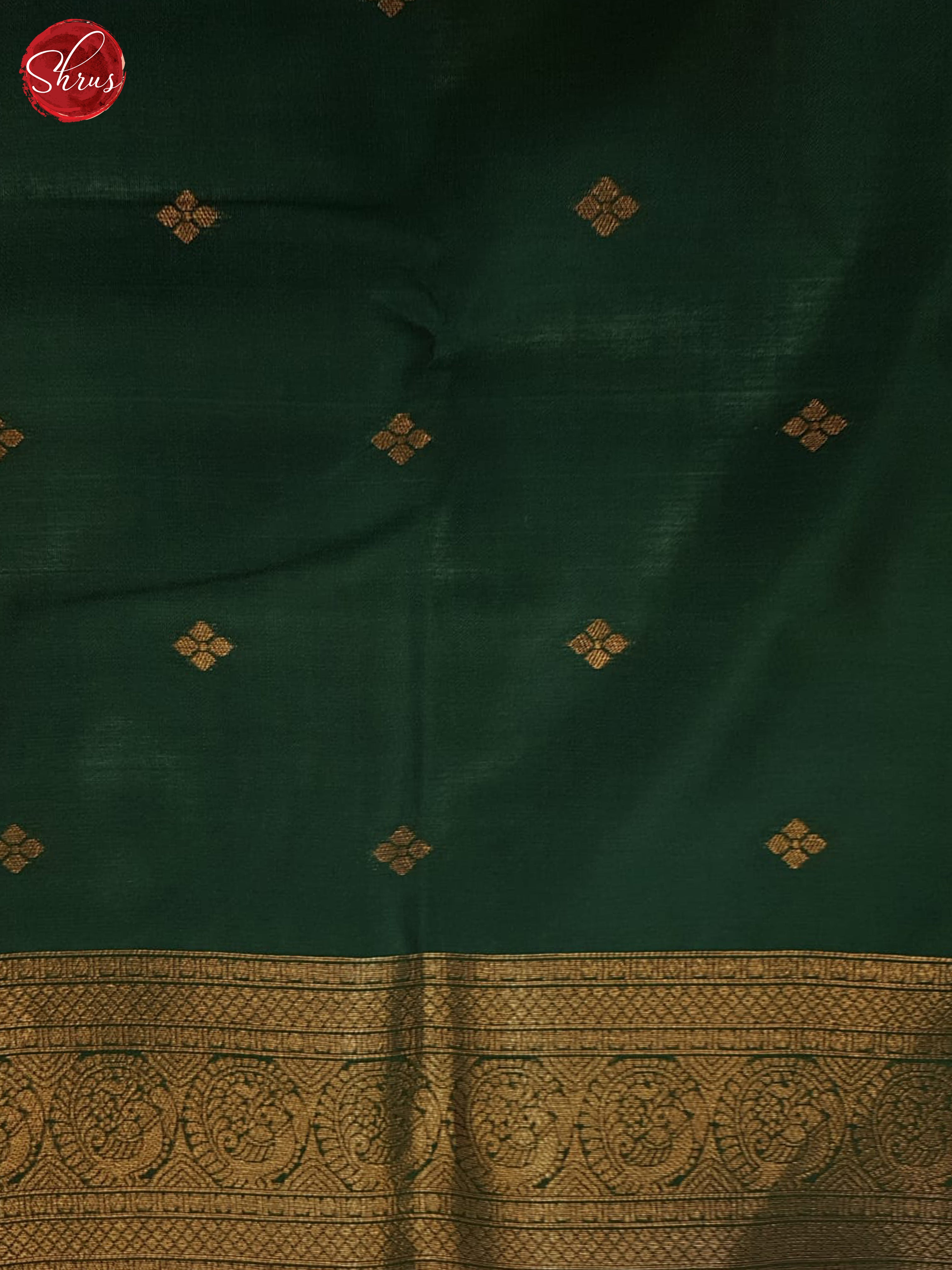 Mustard & Green - Semi Softsilk Saree - Shop on ShrusEternity.com