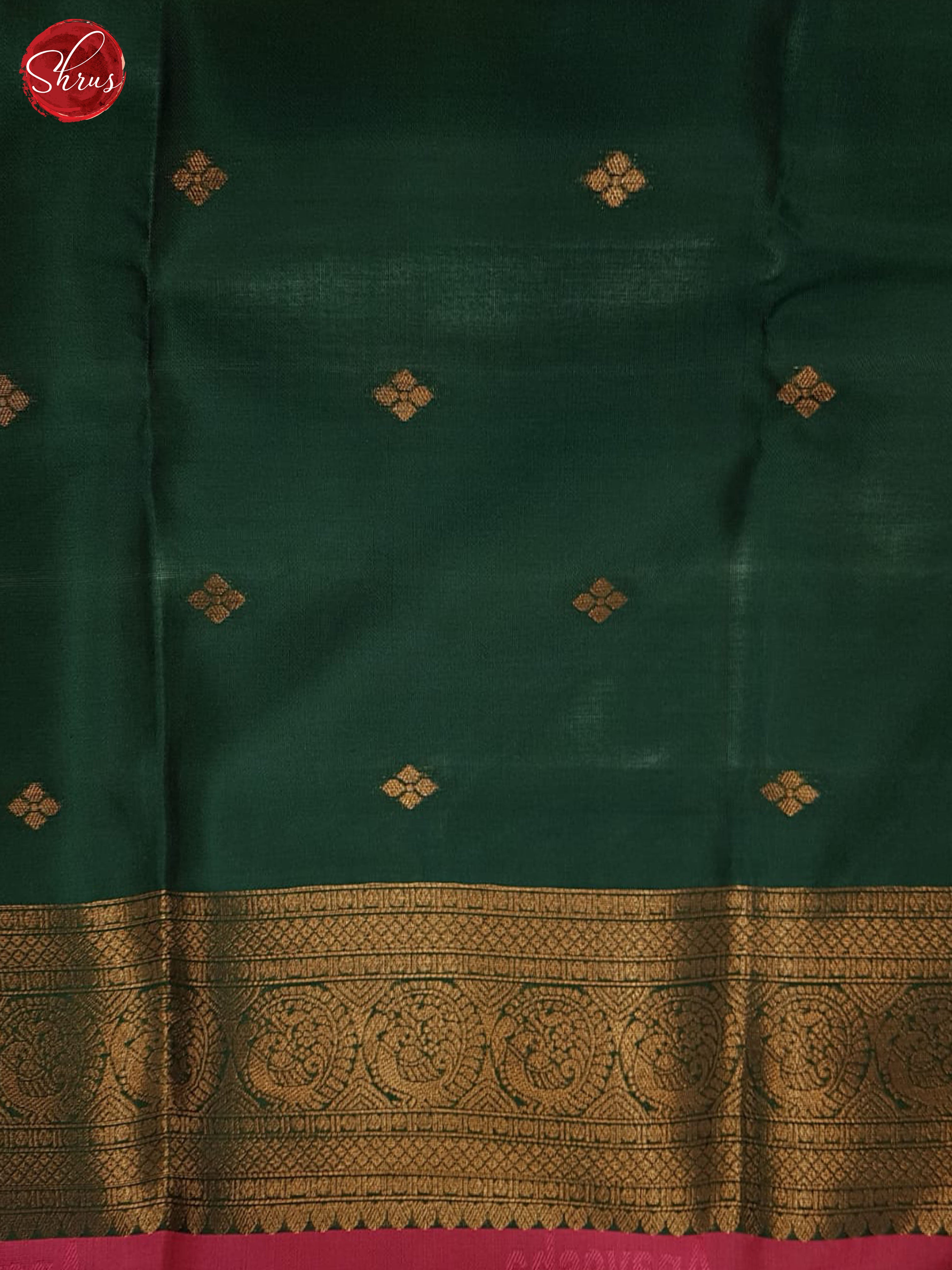 Pink And Green- Semi soft Silk saree - Shop on ShrusEternity.com