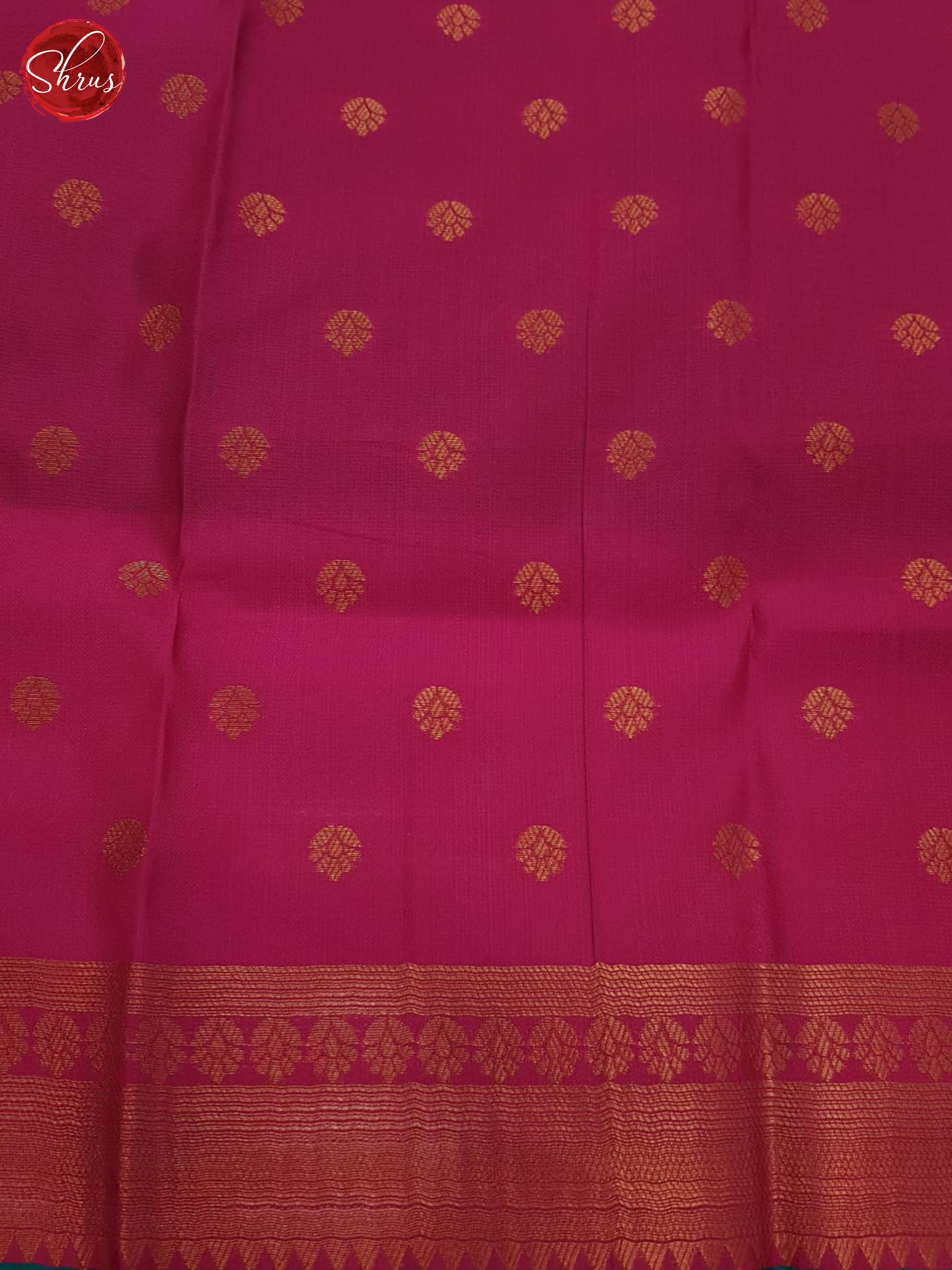 Green And Pink- Semi Soft Silk saree - Shop on ShrusEternity.com