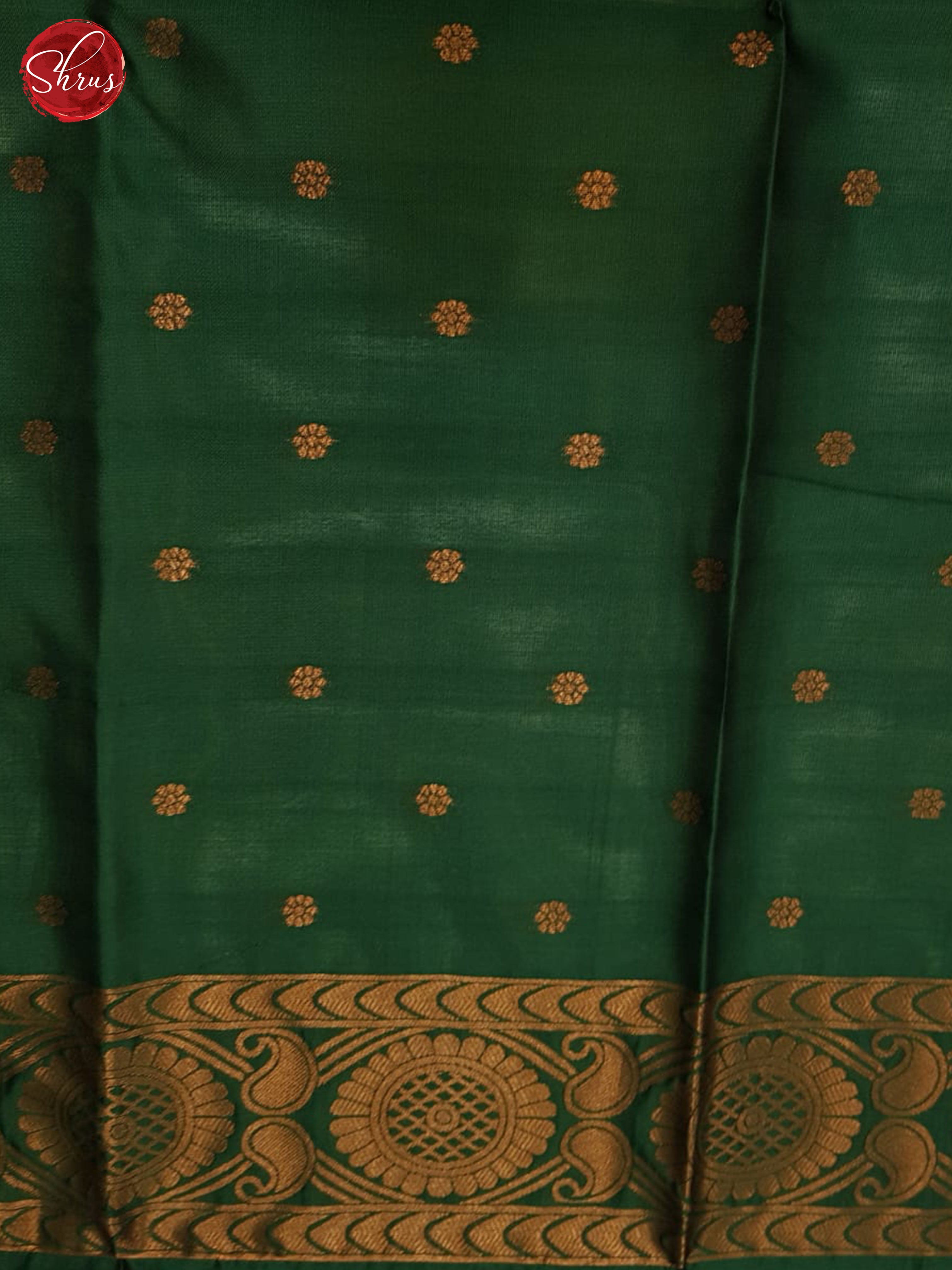 Mustard And Green-Semi soft silk saree - Shop on ShrusEternity.com