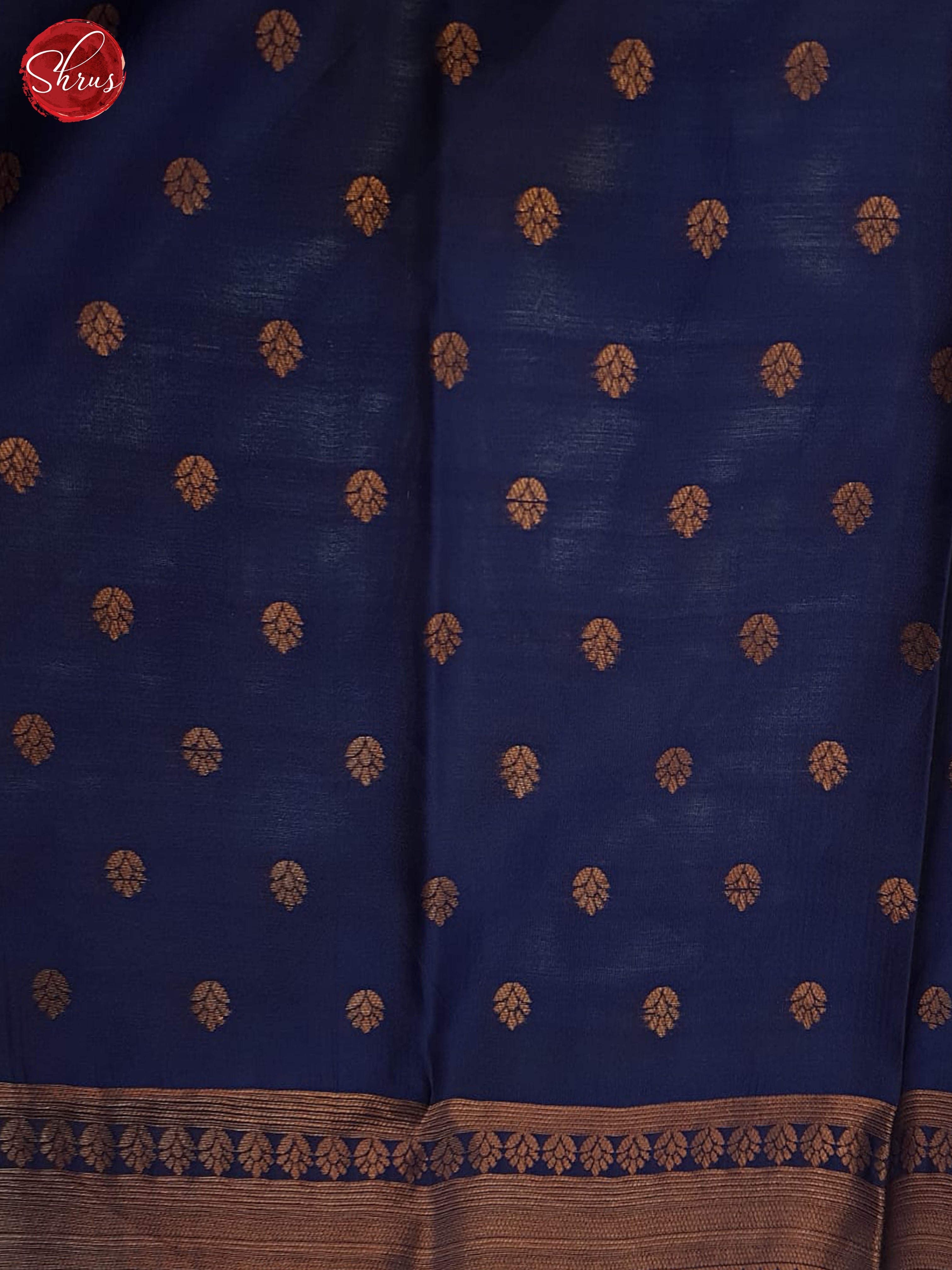 Aqua Blue And Blue-semi soft silk saree - Shop on ShrusEternity.com