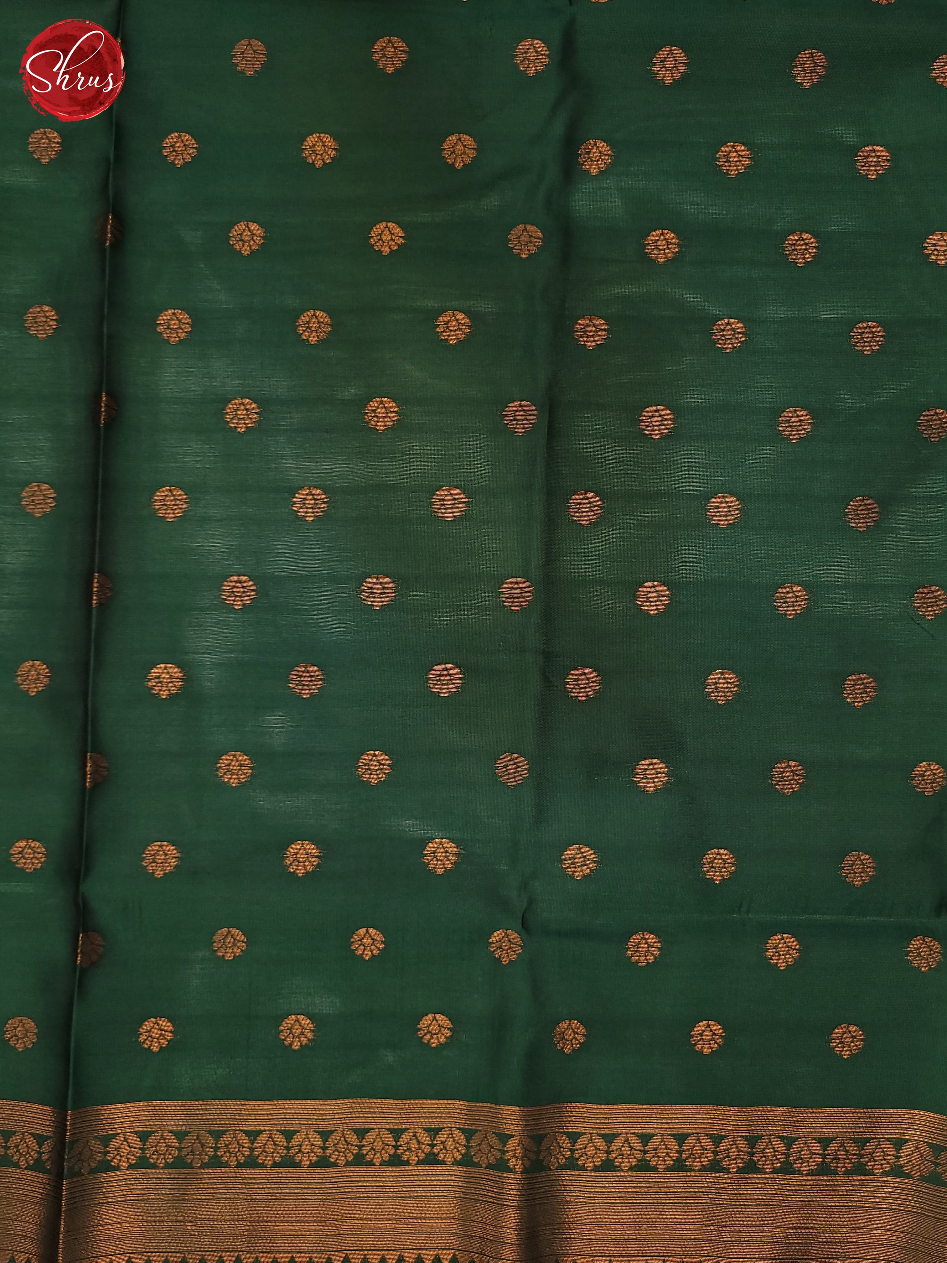 Pista Green and Bottle green- Semi Soft Silk Saree - Shop on ShrusEternity.com