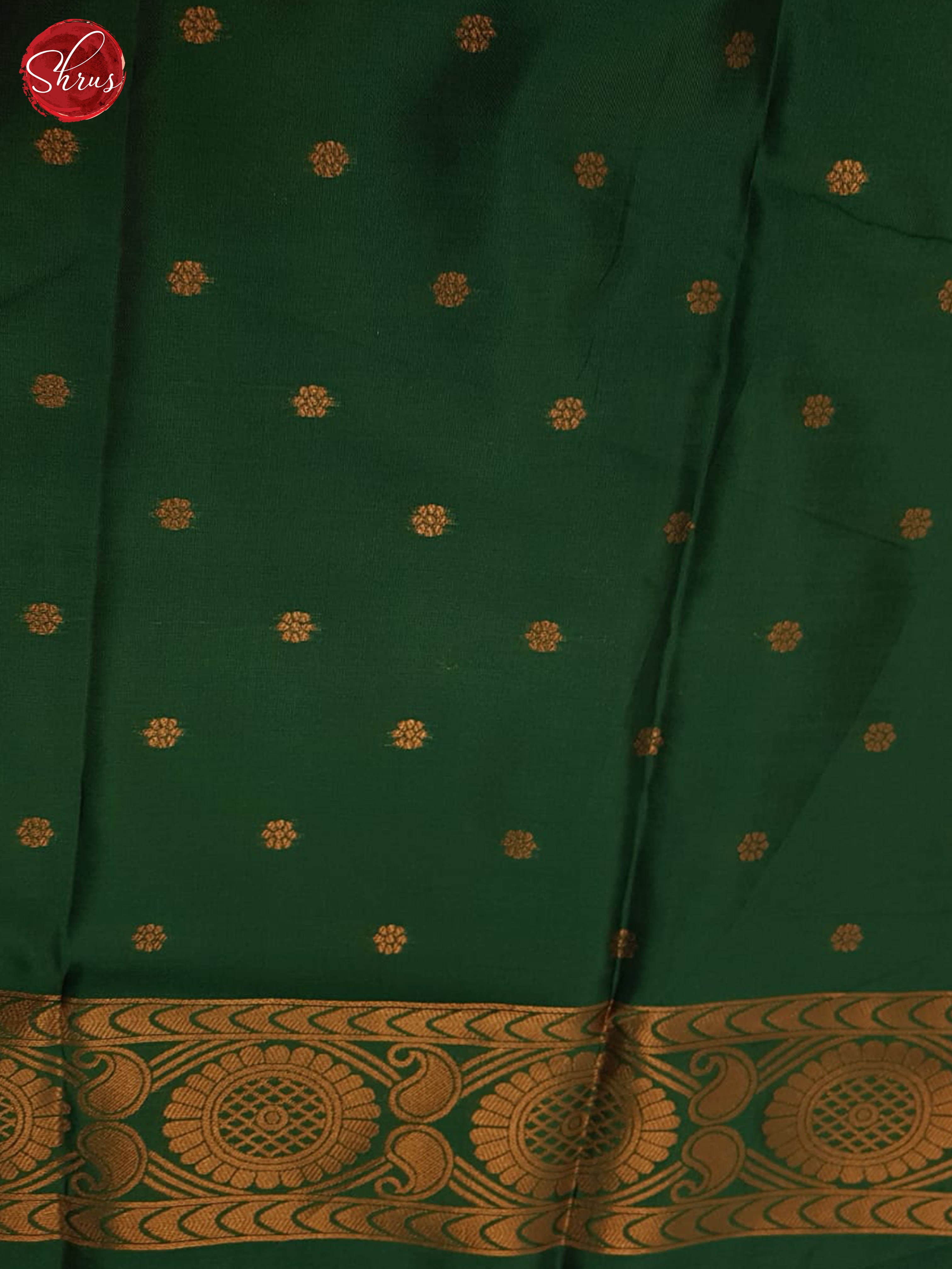 Purple and Green - Semi Softsilk Saree - Shop on ShrusEternity.com