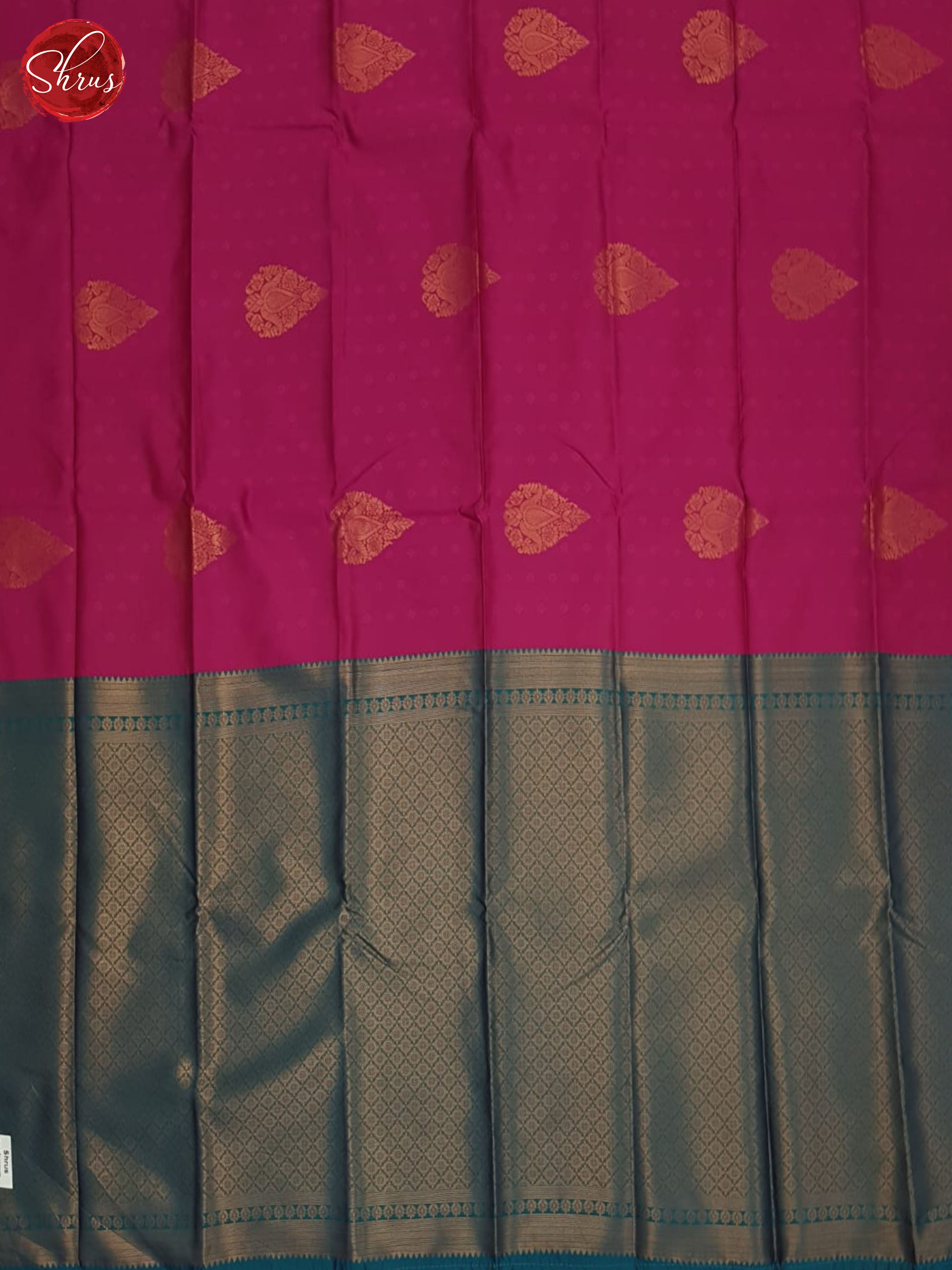 Pink And Green-Semi soft silk saree - Shop on ShrusEternity.com