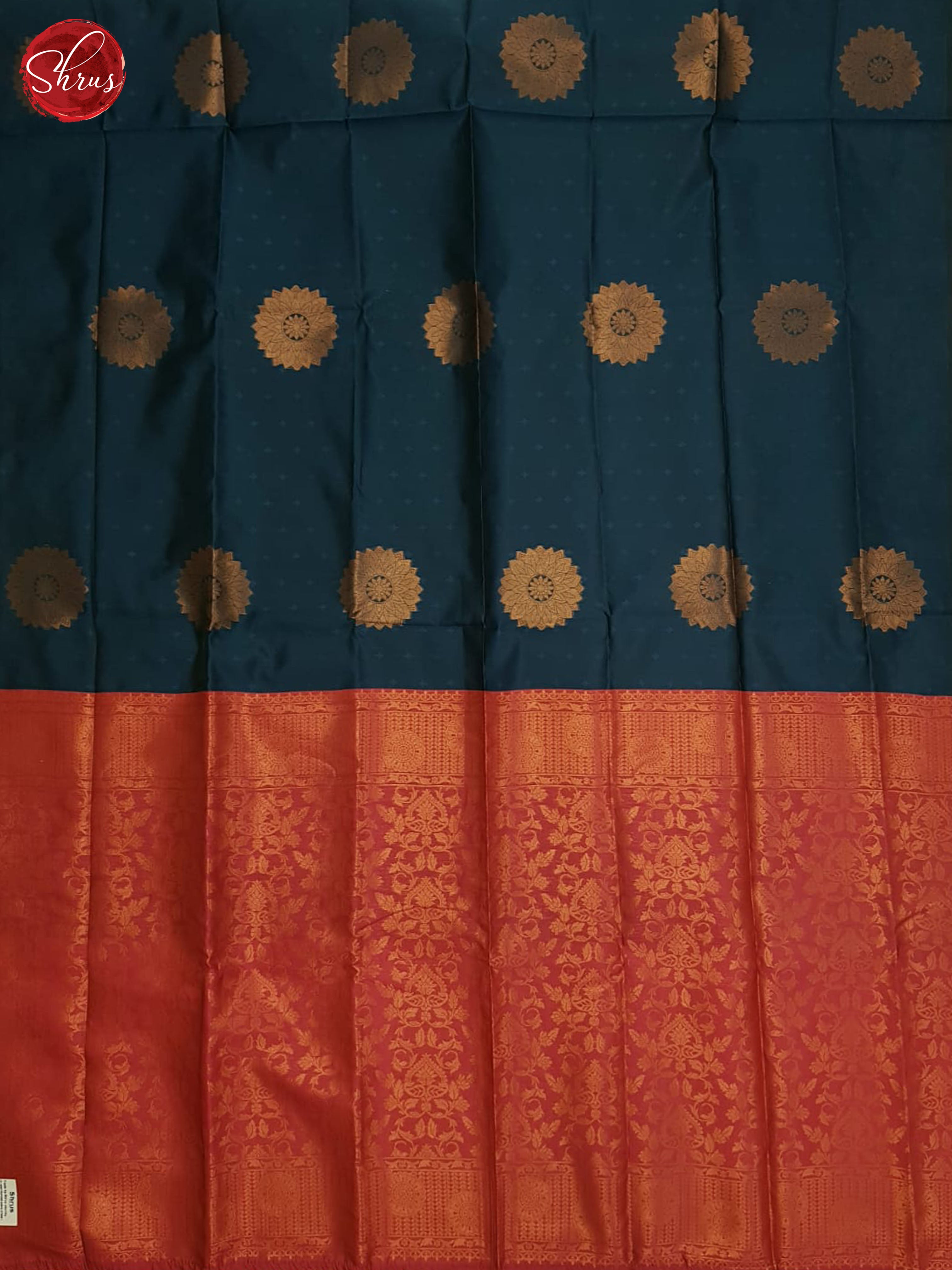 Blue And Pink-Semi soft silk saree - Shop on ShrusEternity.com