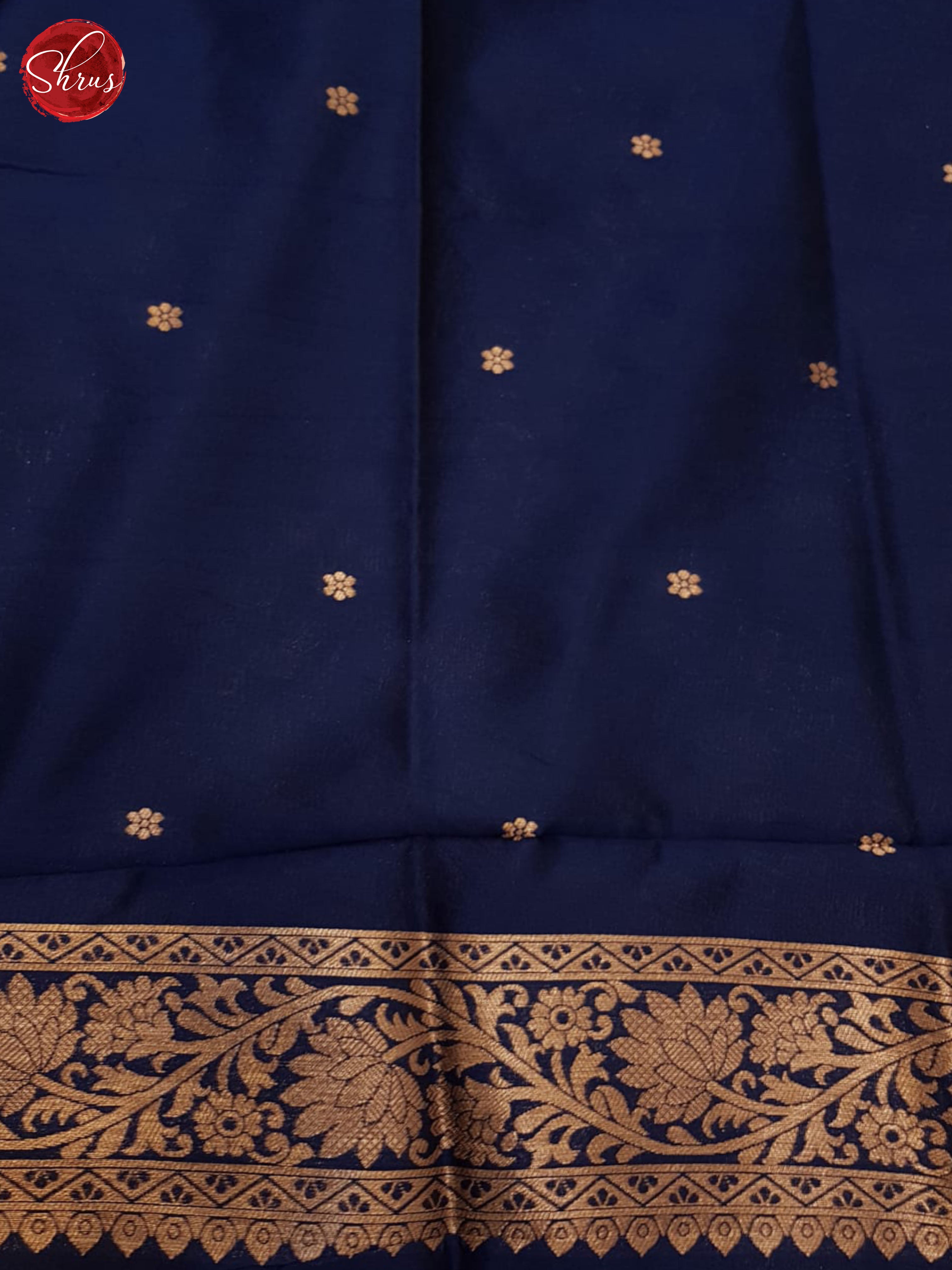 Blue(single tone)-Semi soft silk saree - Shop on ShrusEternity.com