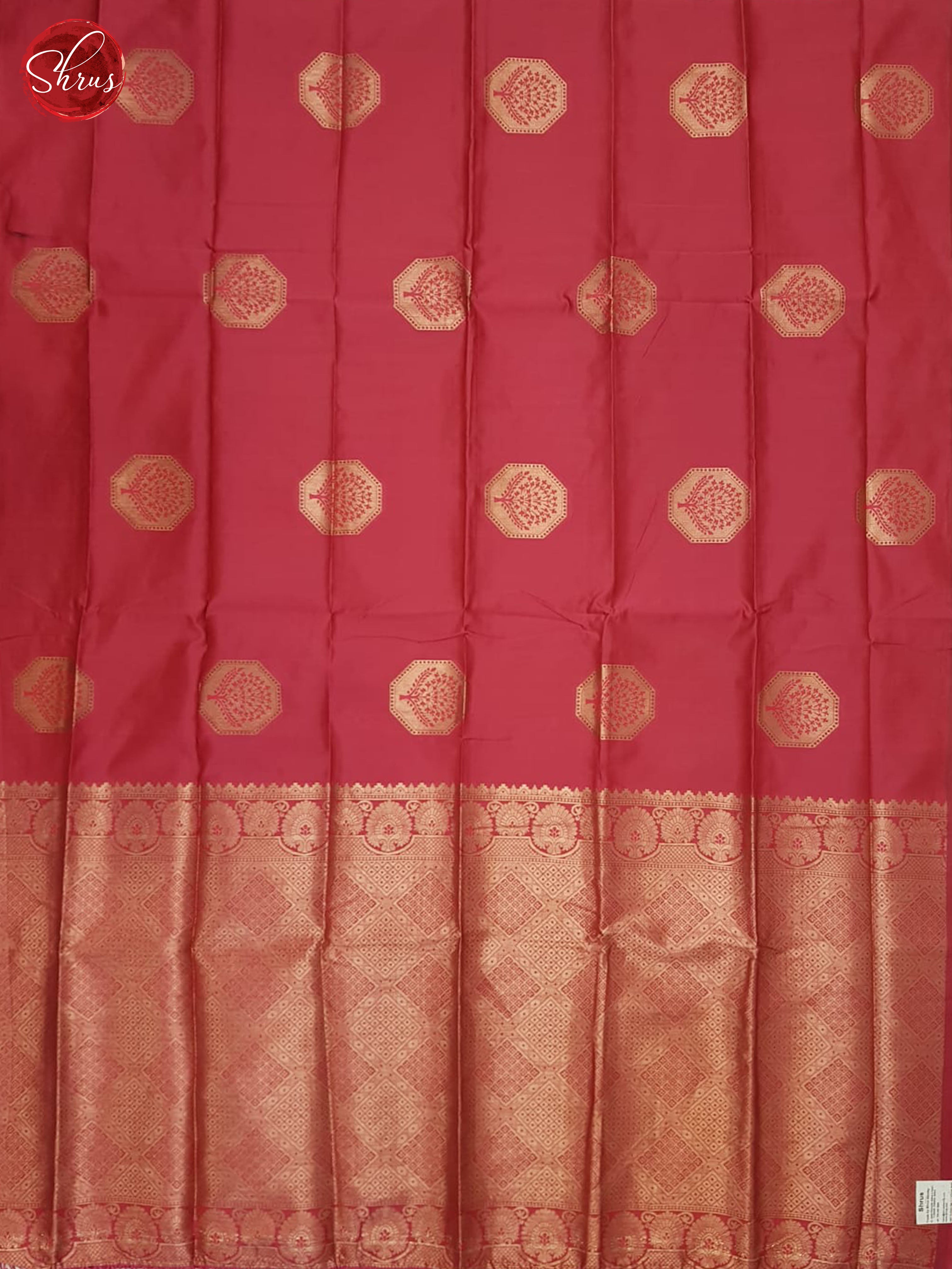 Pink(single tone) - Semi Softsilk Saree - Shop on ShrusEternity.com