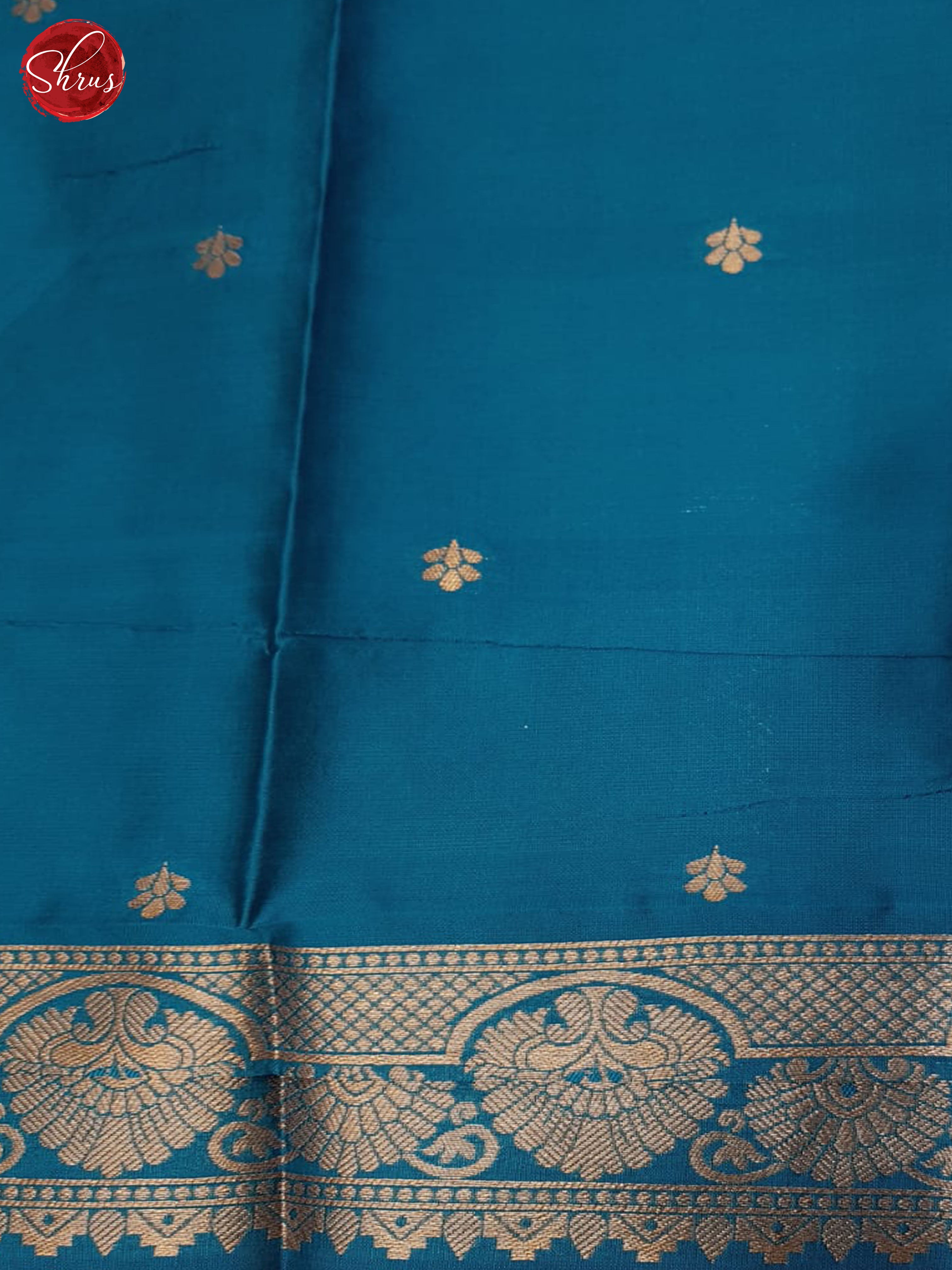 Blue(Single tone) - Semi Softsilk Saree - Shop on ShrusEternity.com