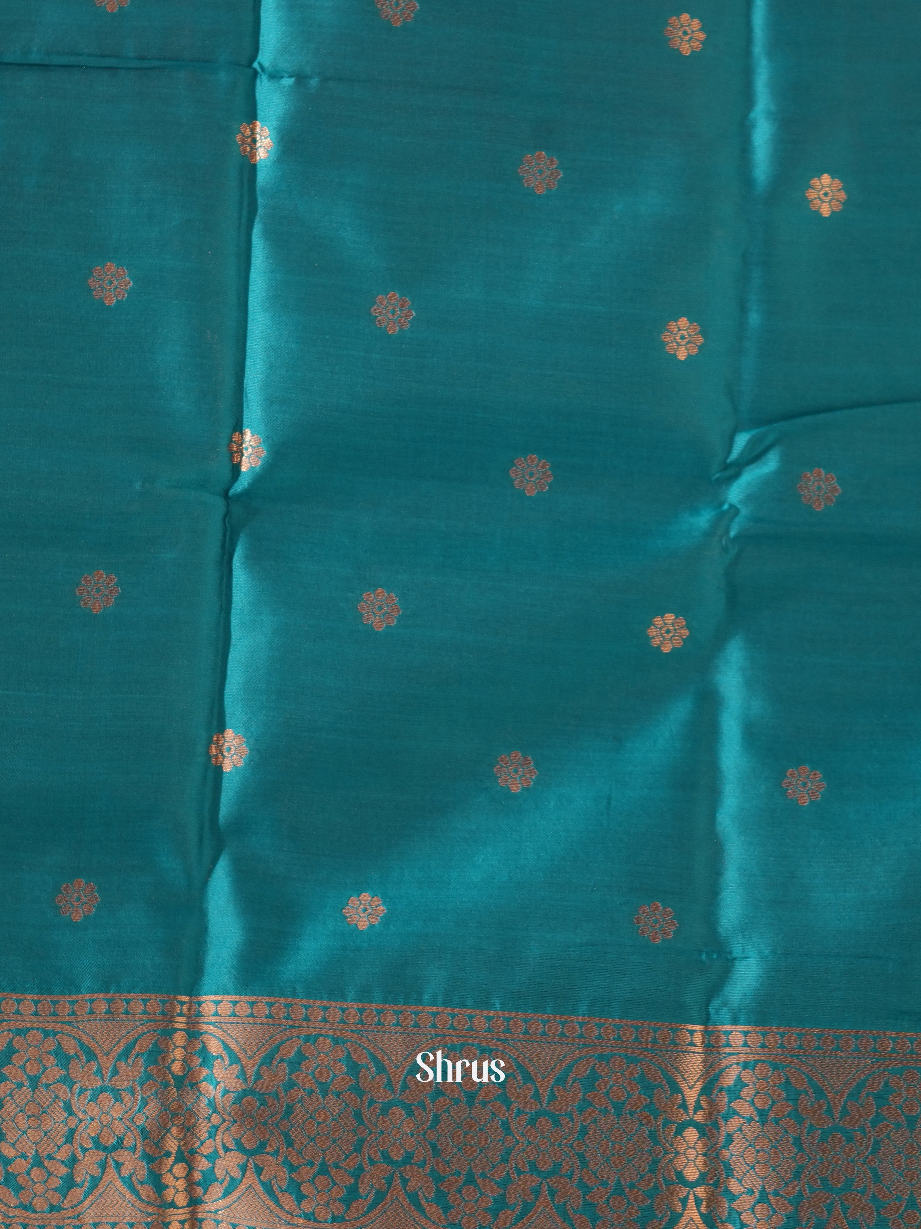 Pink And Green- Semi soft silk saree