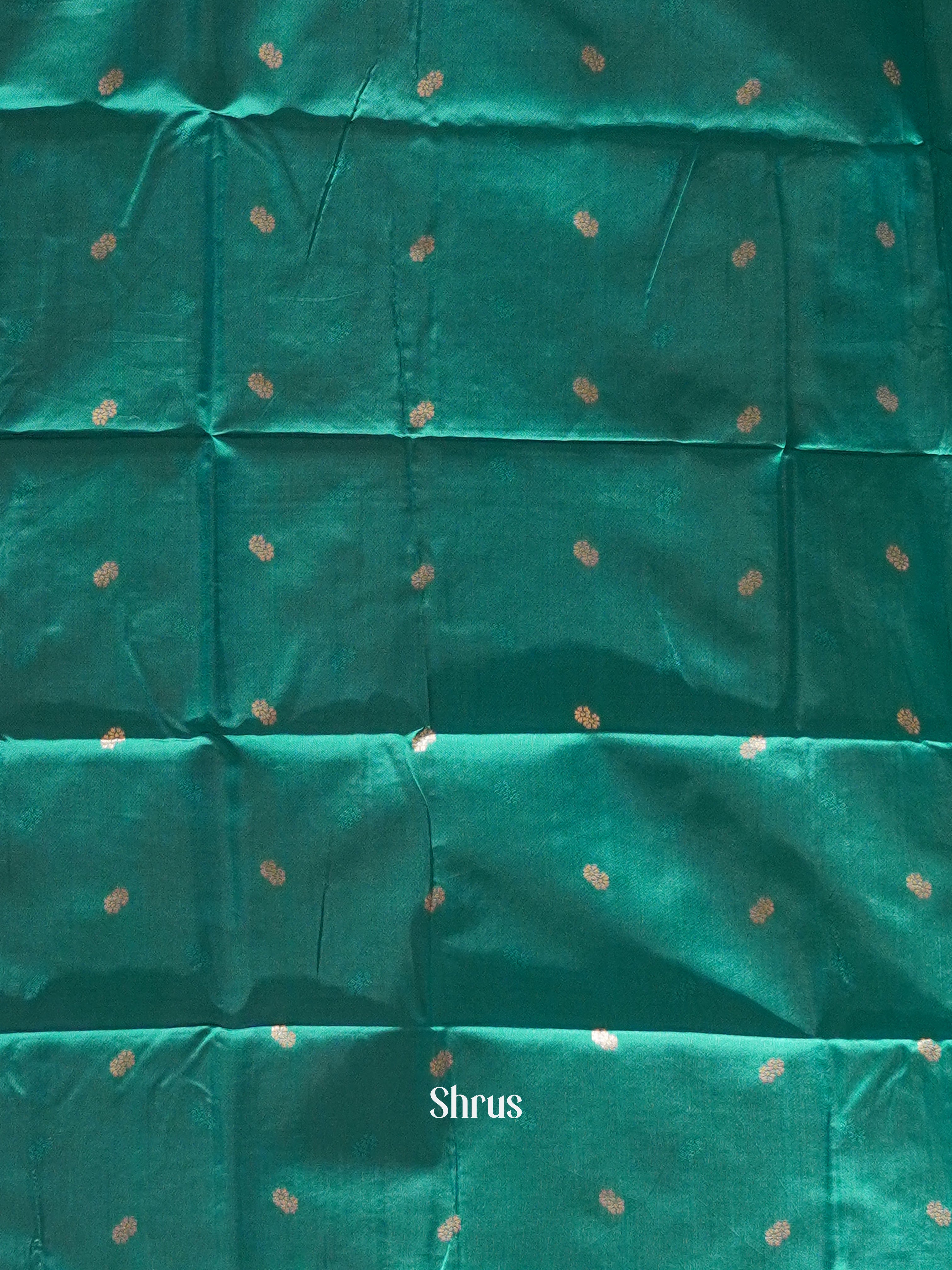 Pink And Green- Semi soft silk saree