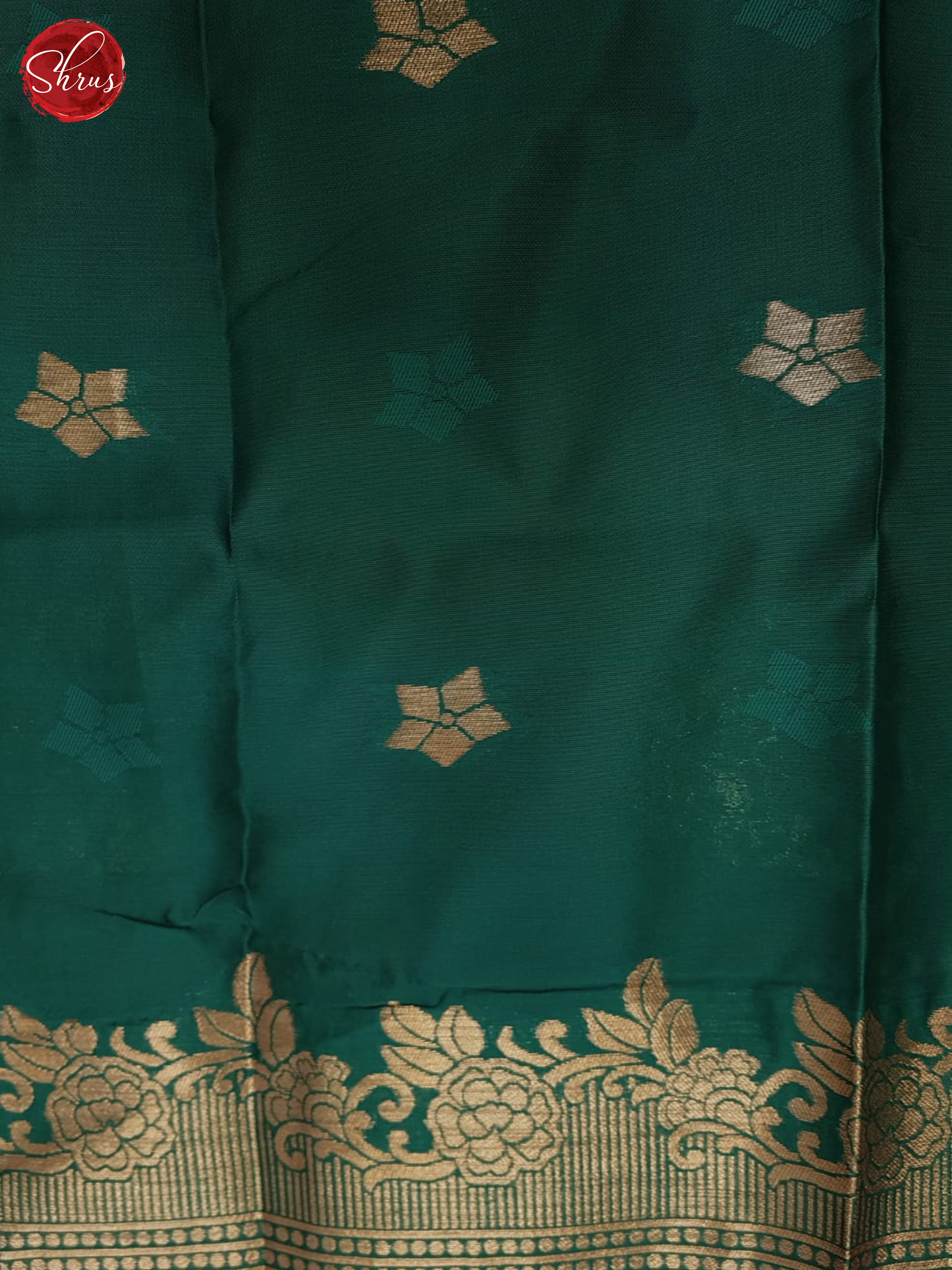 Pink & Green- Semi Softsilk Saree - Shop on ShrusEternity.com