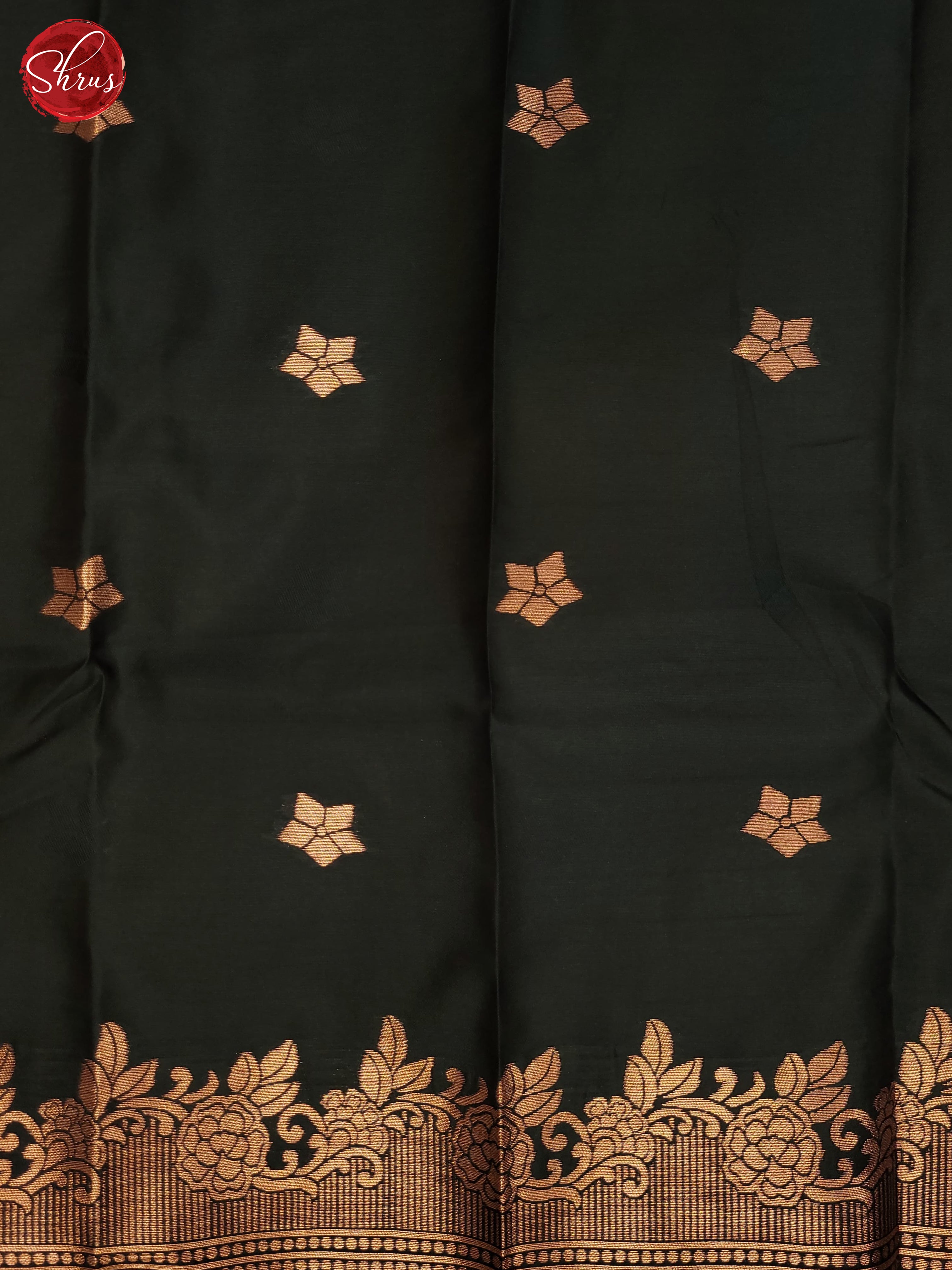 Mustard & Green - Semi Soft Silk Saree - Shop on ShrusEternity.com