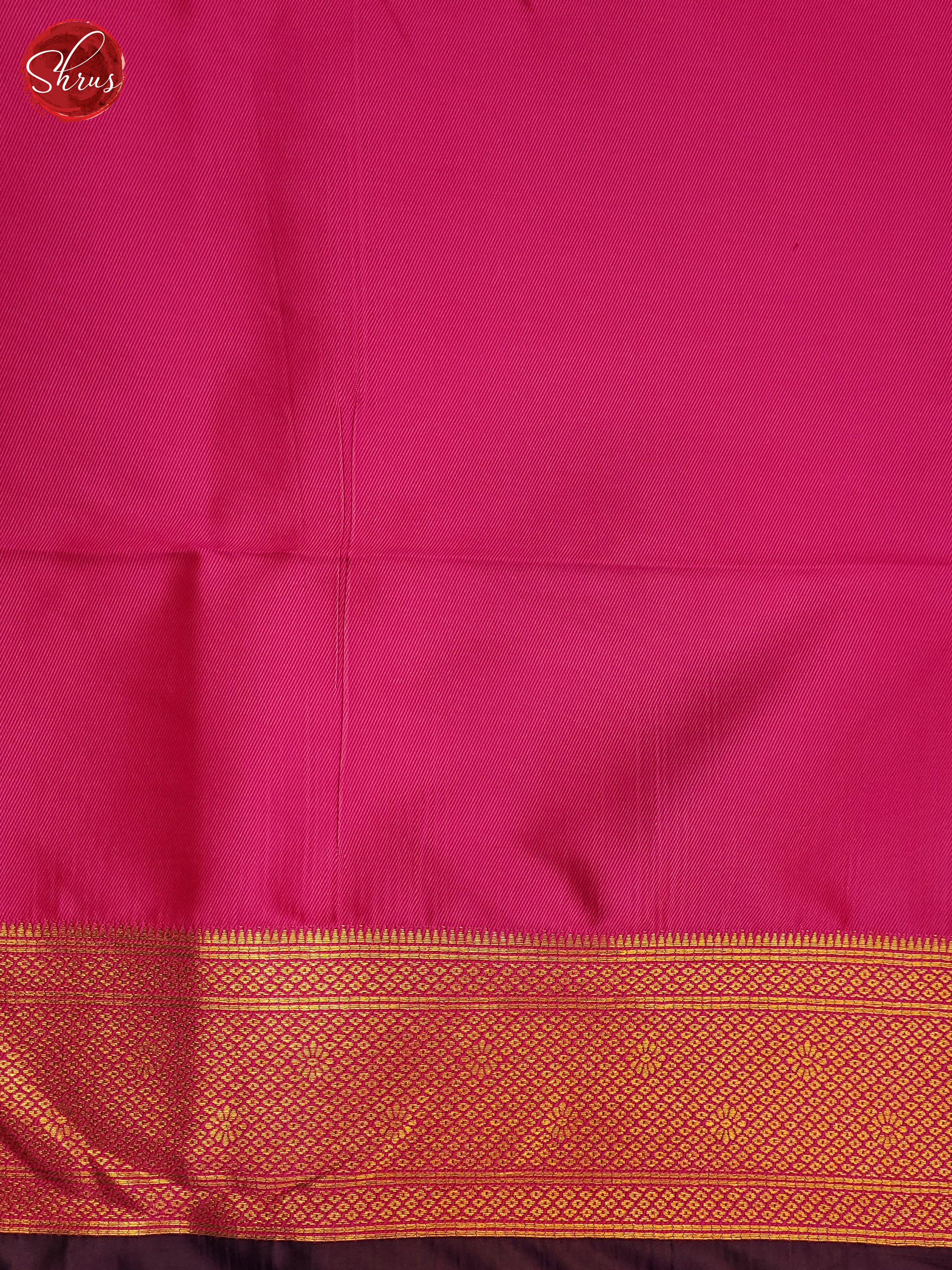 Wine & PInk - Semi Paithani Saree - Shop on ShrusEternity.com