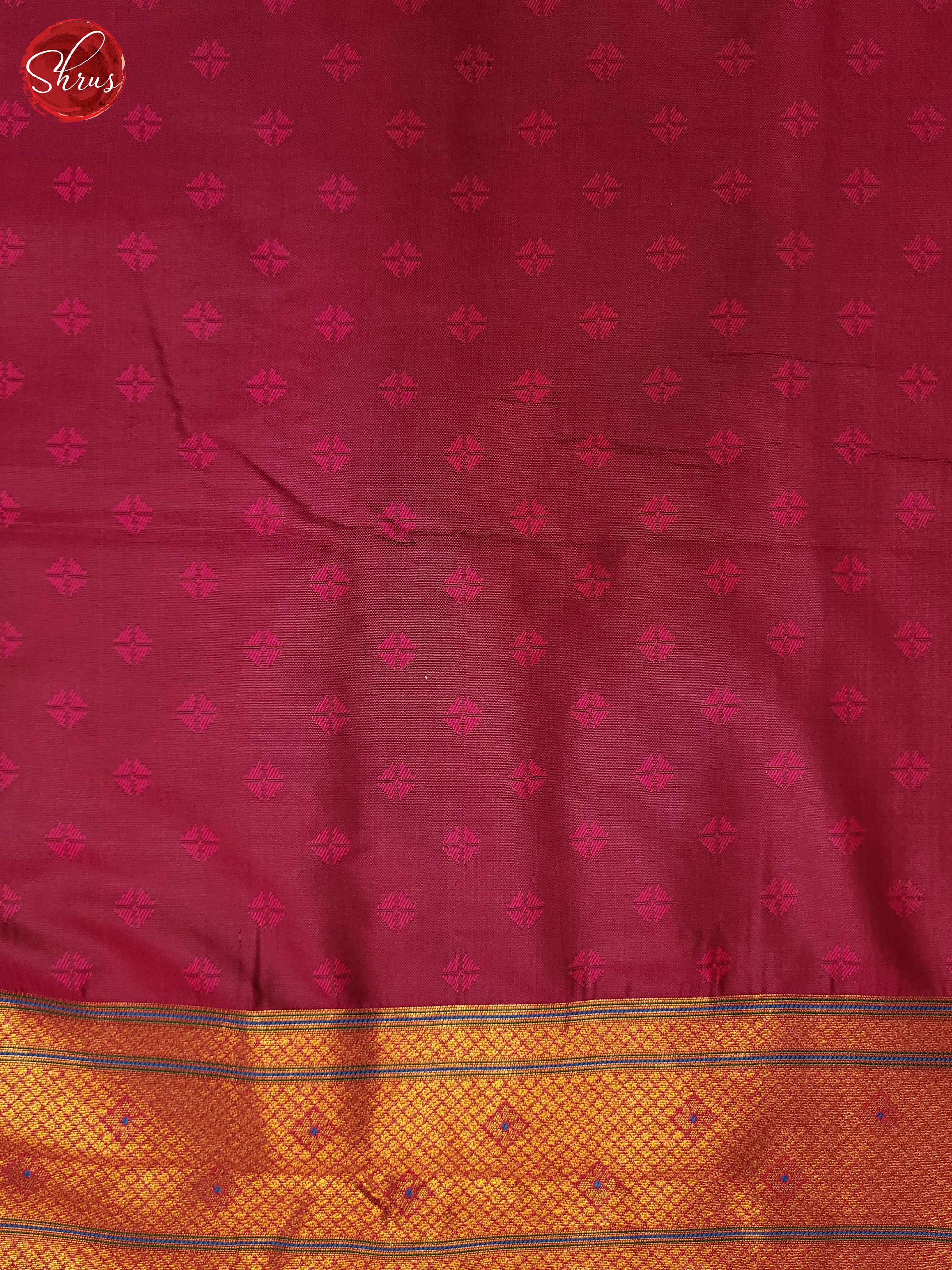 Black & Pink- Semi Paithani  Saree - Shop on ShrusEternity.com