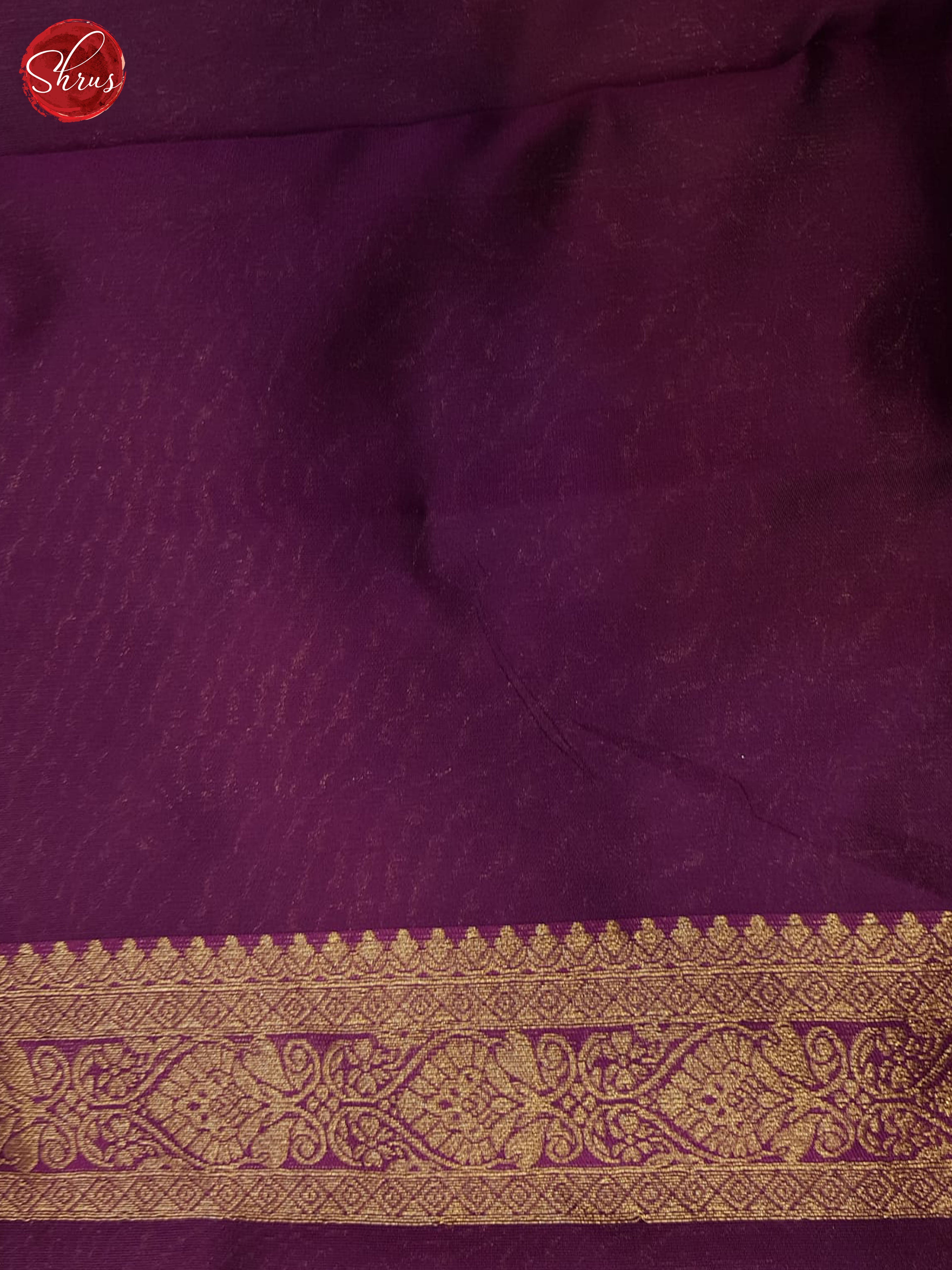 Green & Purple - Semi Softsilk Saree - Shop on ShrusEternity.com