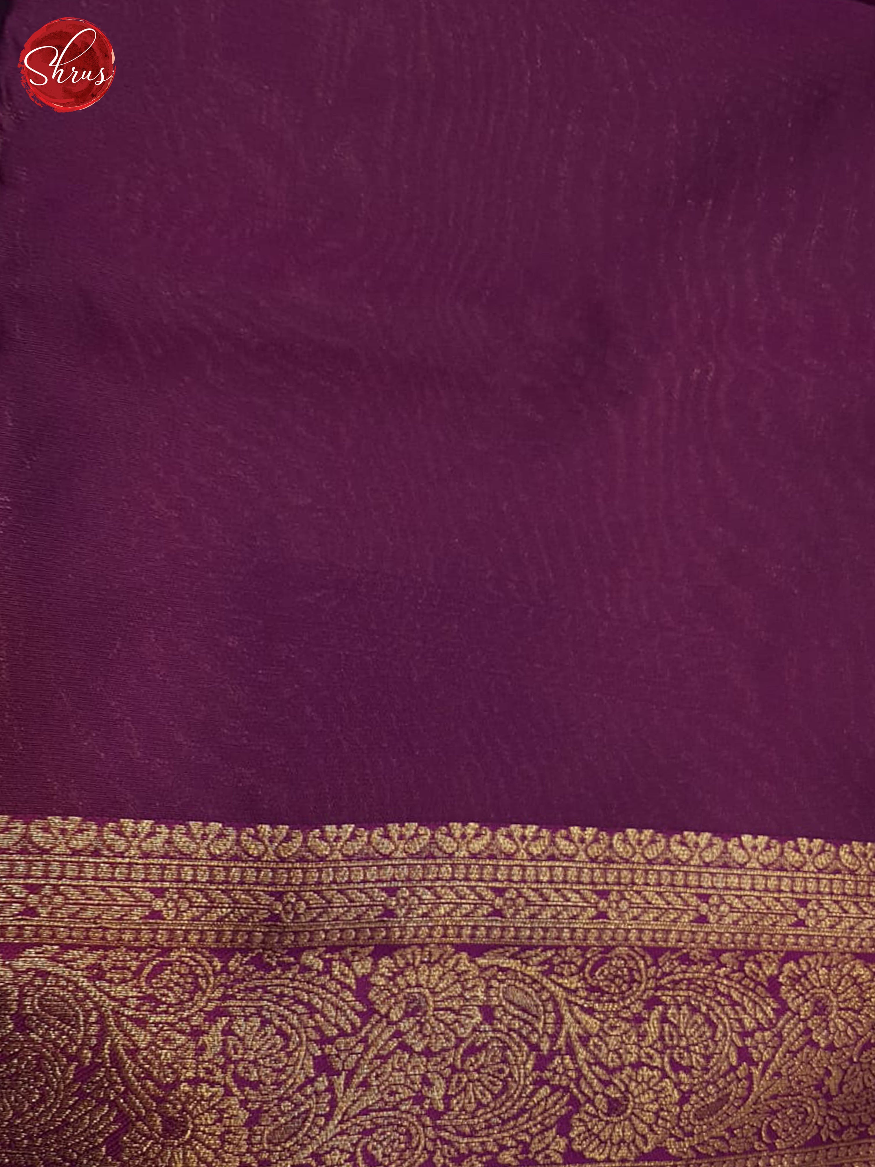 blue & Purple- Semi Softsilk Saree - Shop on ShrusEternity.com