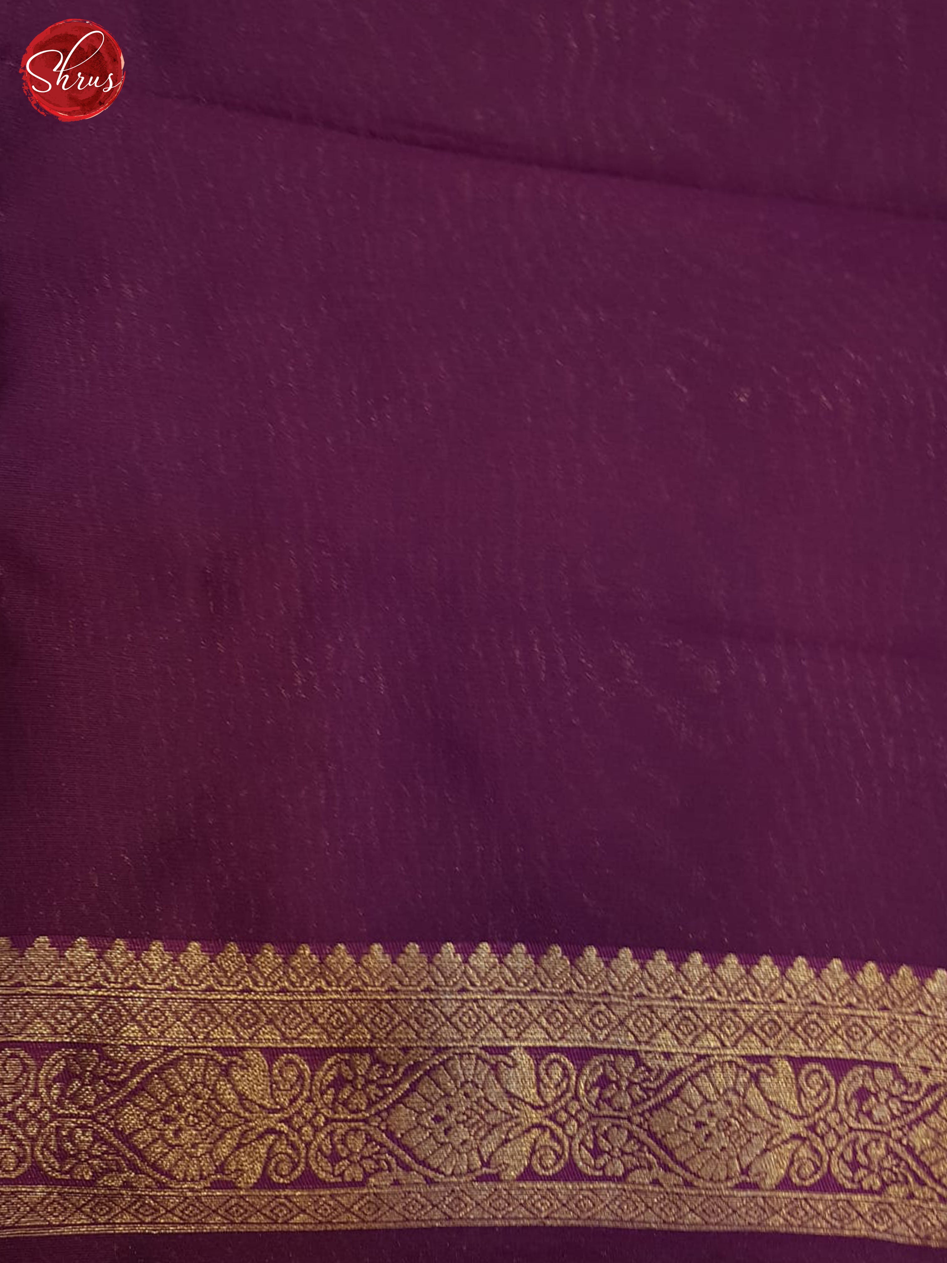 Blue & Majenta - Semi Softsilk Saree - Shop on ShrusEternity.com