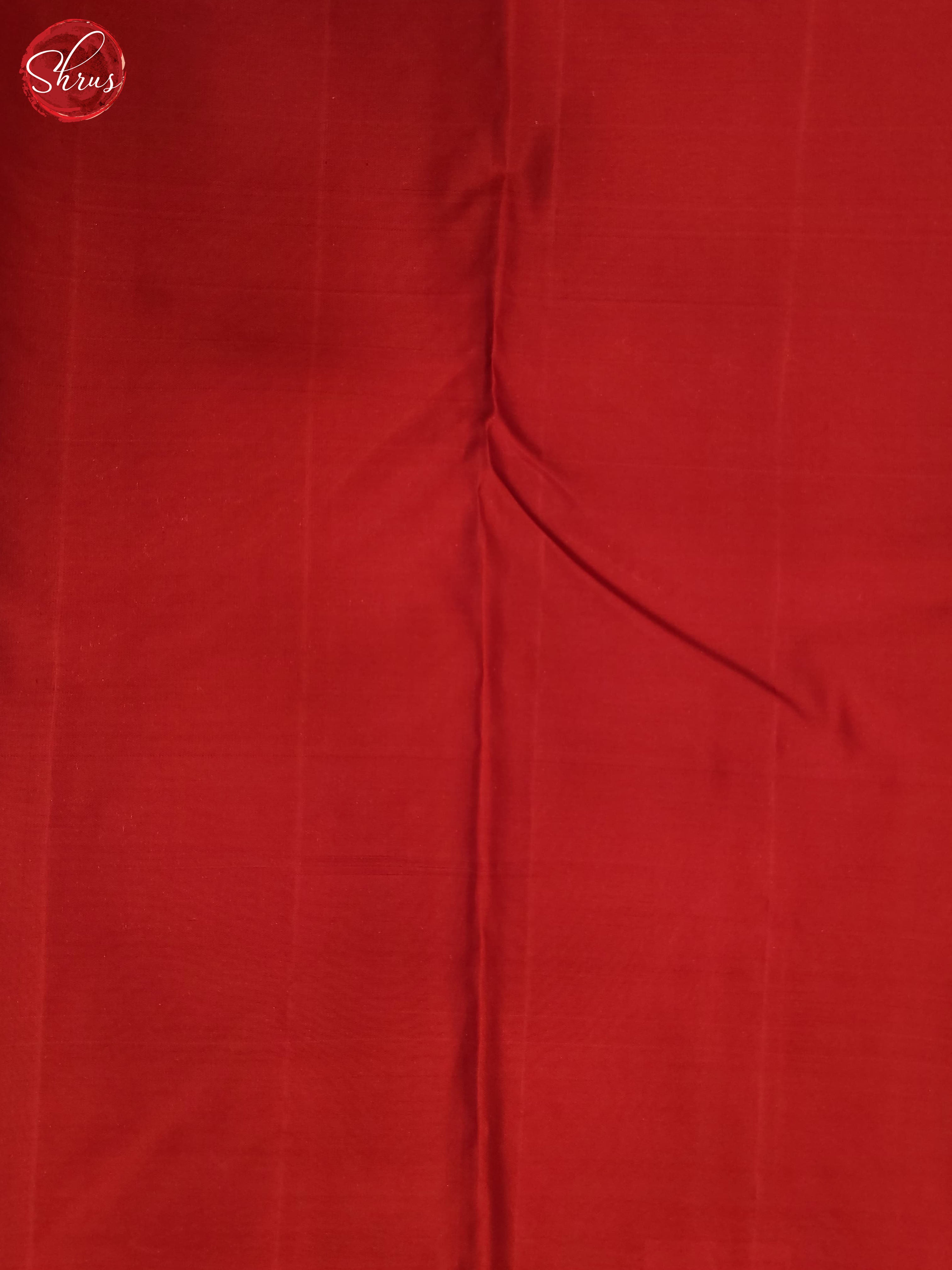 Red(Single tone)-Kanchipuram Silk saree - Shop on ShrusEternity.com