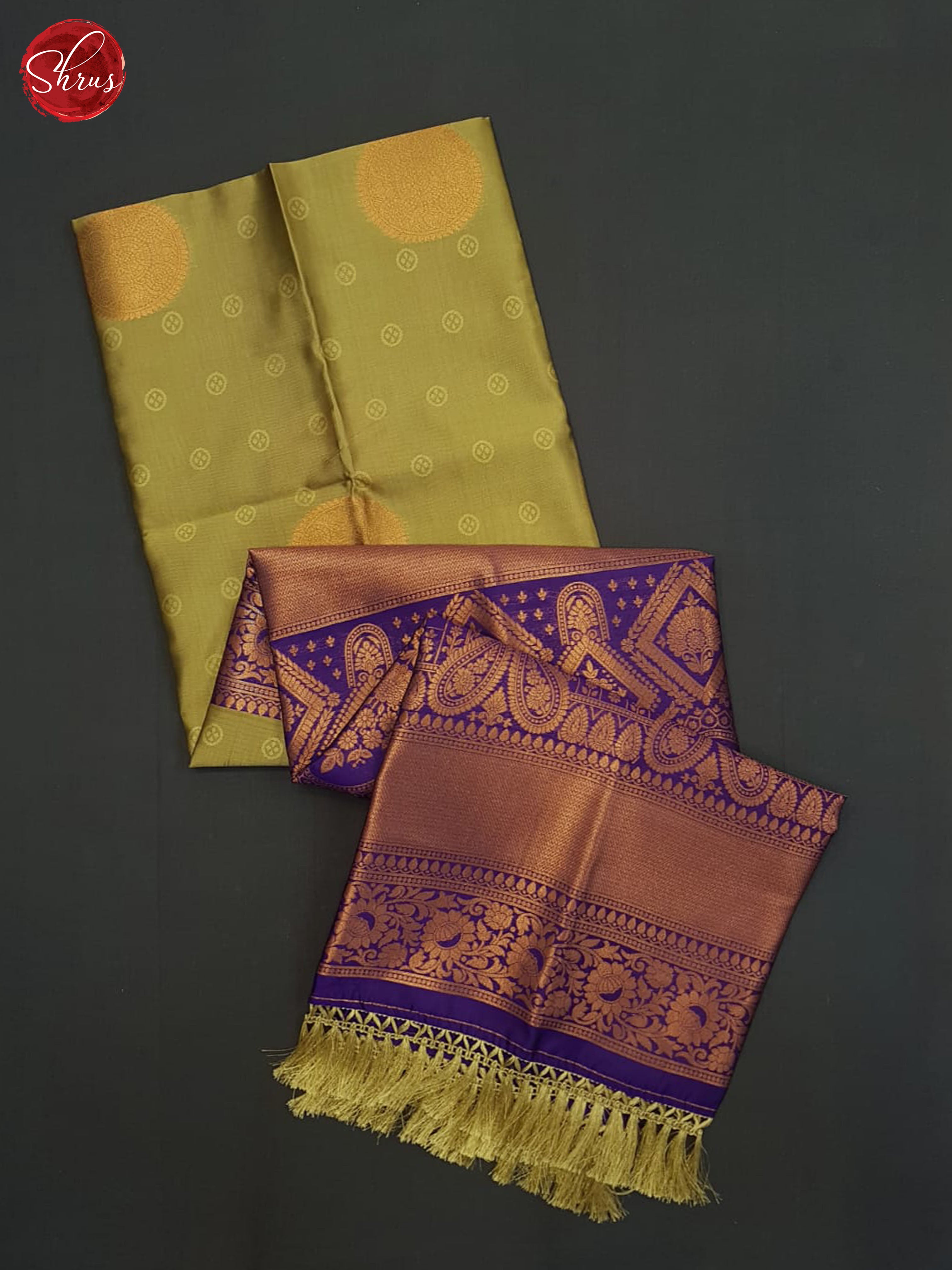 Elachi Green And Blue- Semi soft silk saree - Shop on ShrusEternity.com