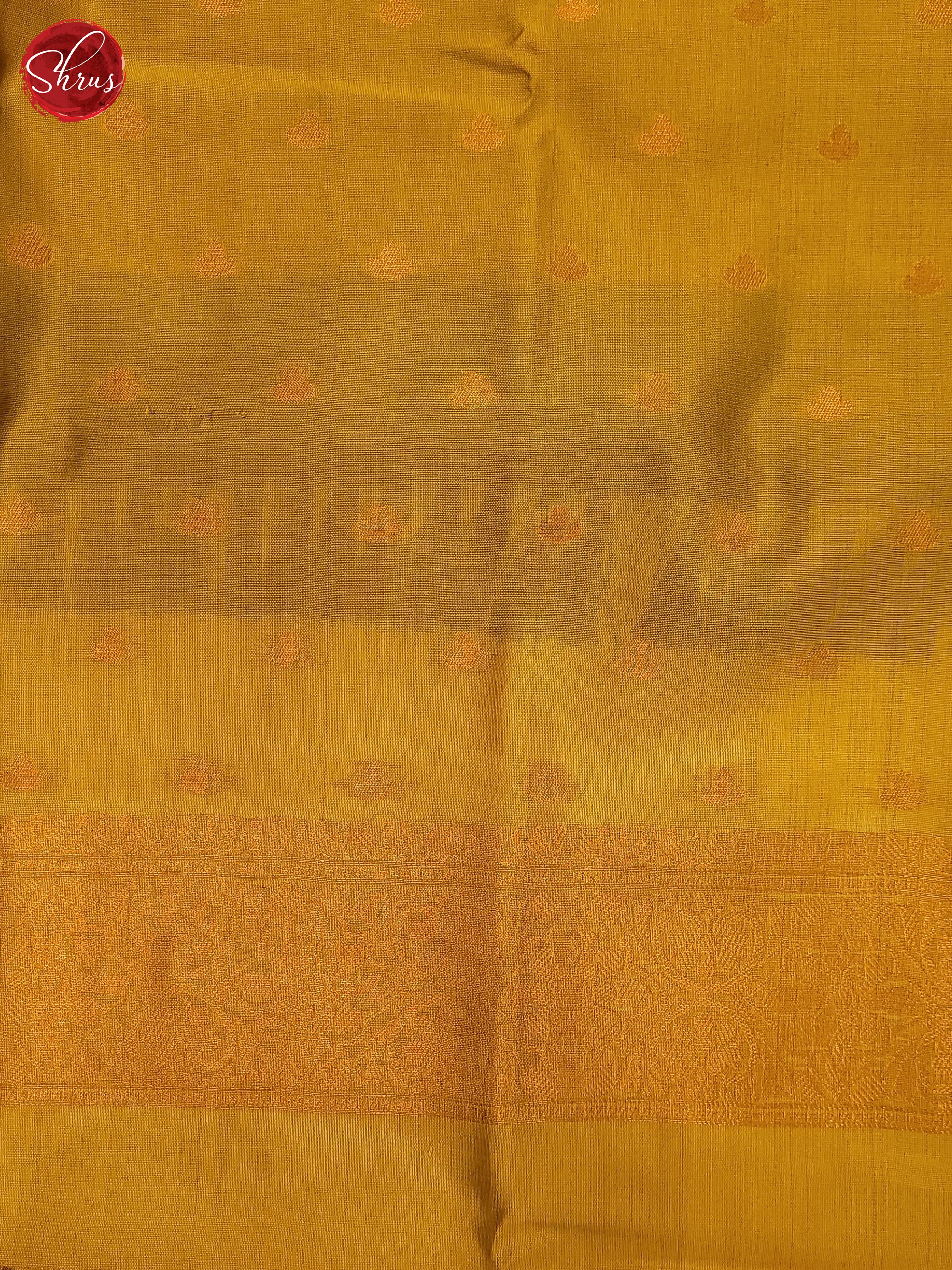 Bottle Green and mustard- Semi Soft Silk Saree - Shop on ShrusEternity.com