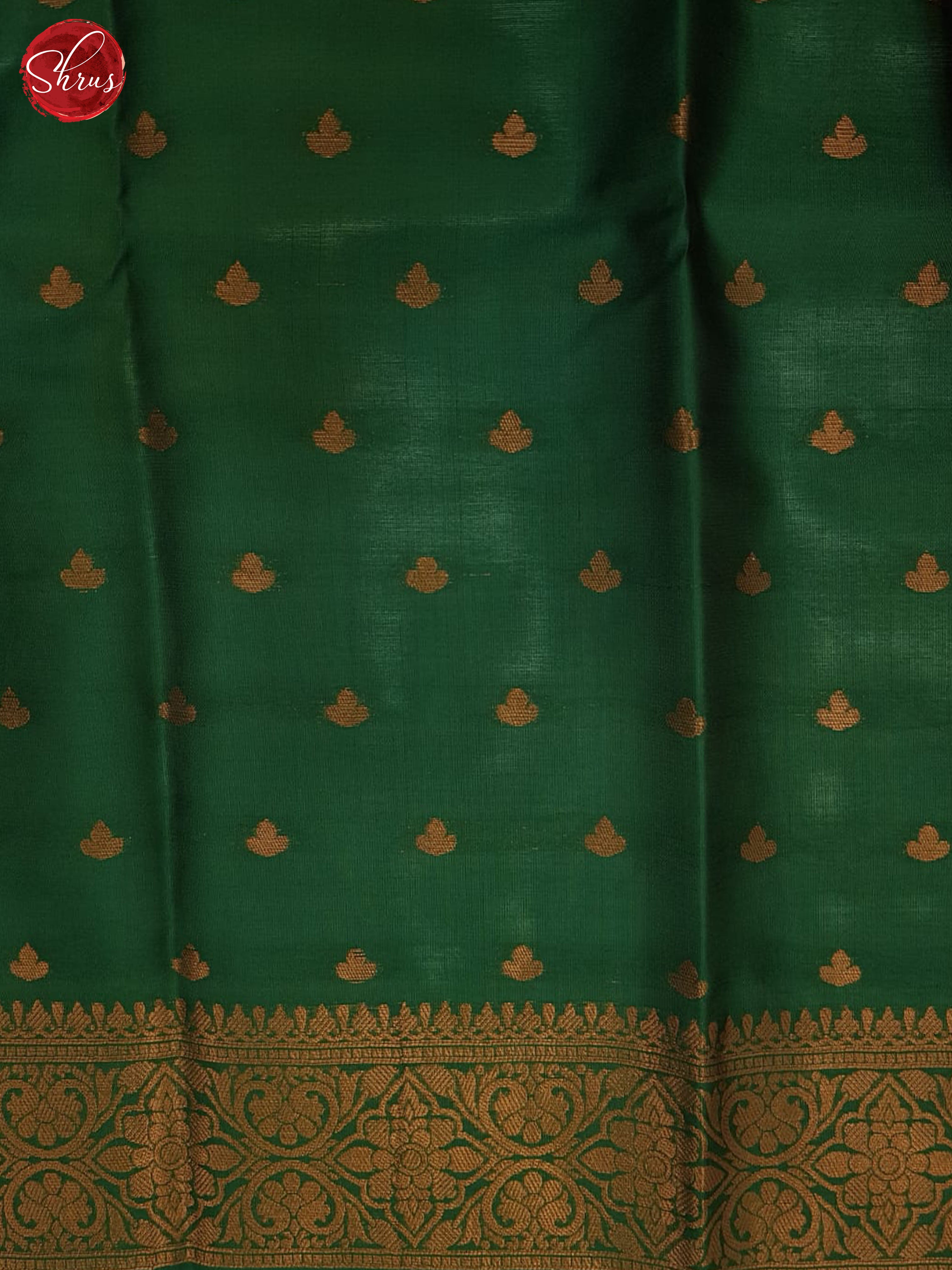 Mustard And Green-semi soft silk saree - Shop on ShrusEternity.com