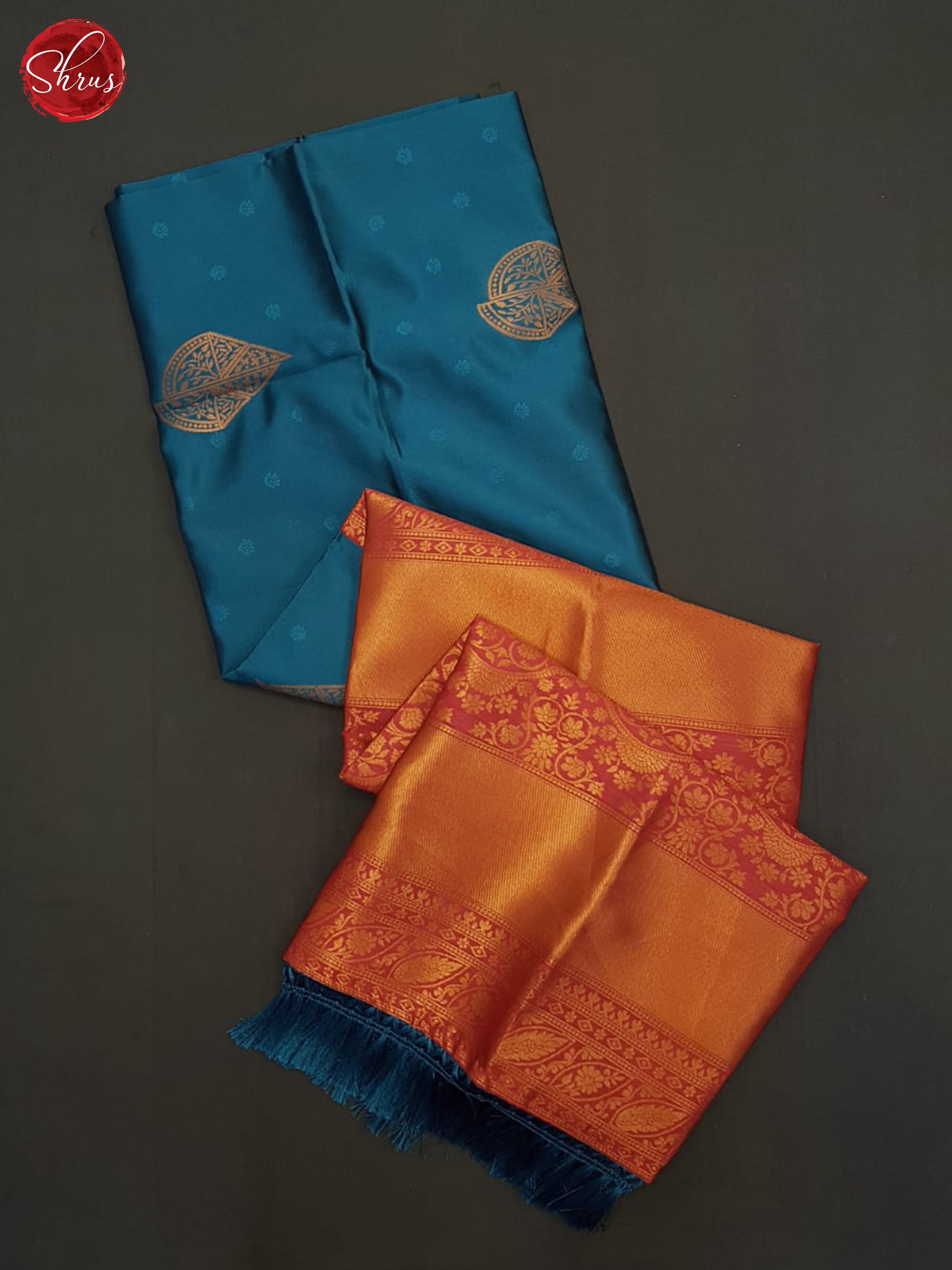 Blue And Pink-Semi Soft Silk Saree - Shop on ShrusEternity.com