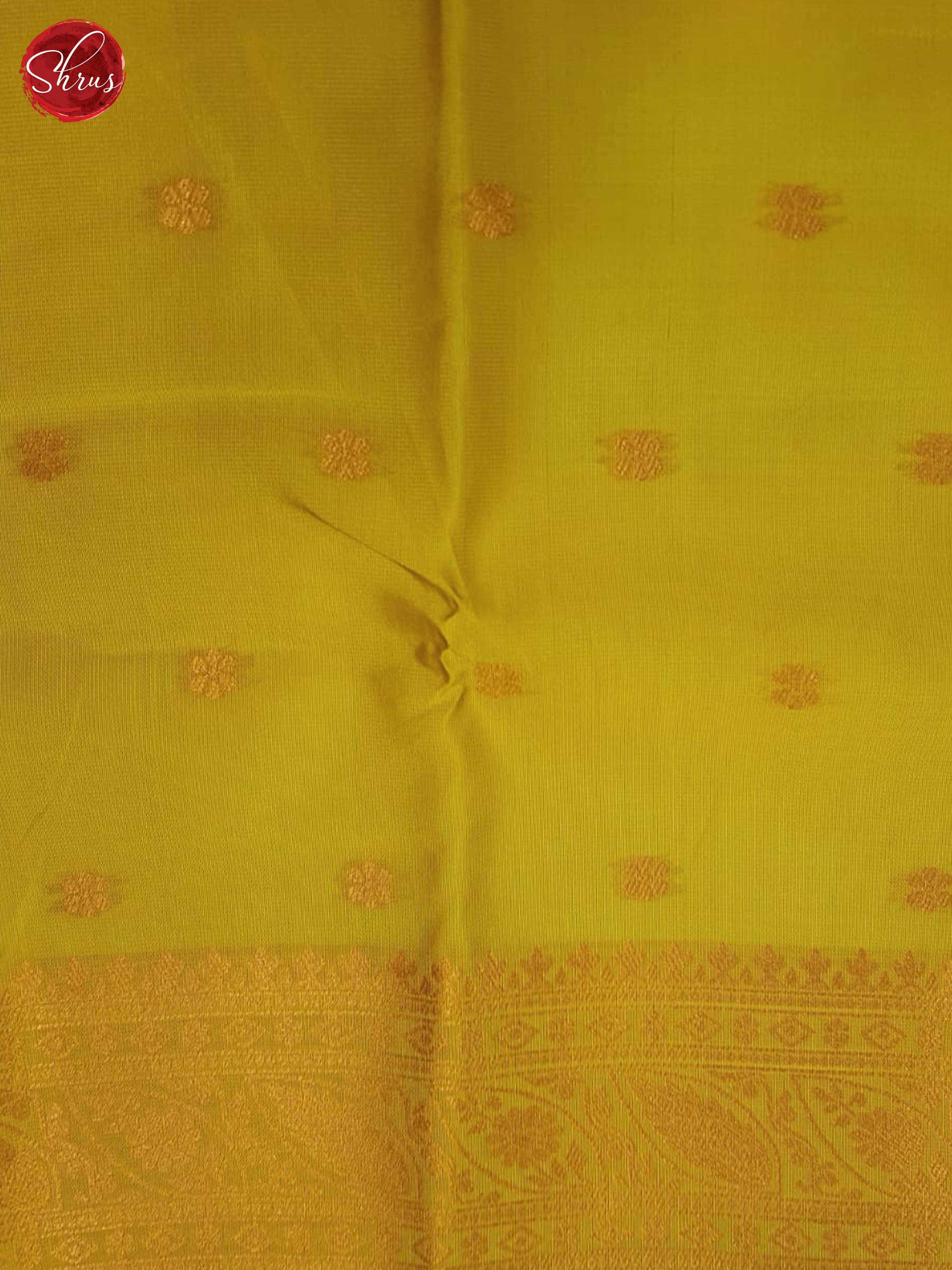 Green And Mustard-Semi Soft silk saree - Shop on ShrusEternity.com