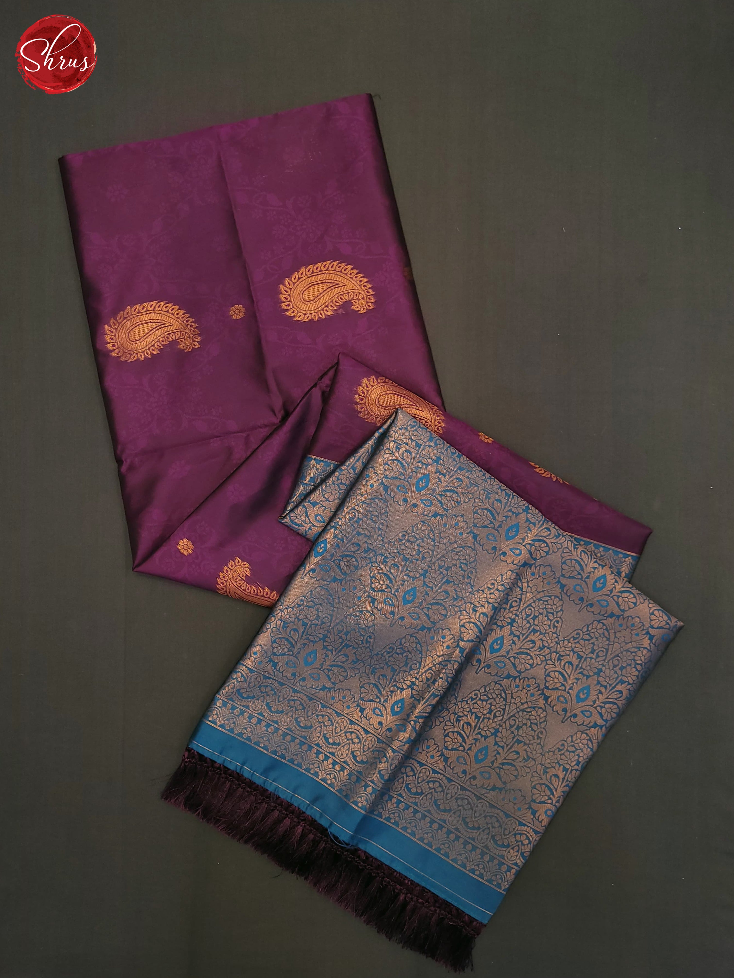 Vadamali and Blue- Semi soft Silk Saree - Shop on ShrusEternity.com