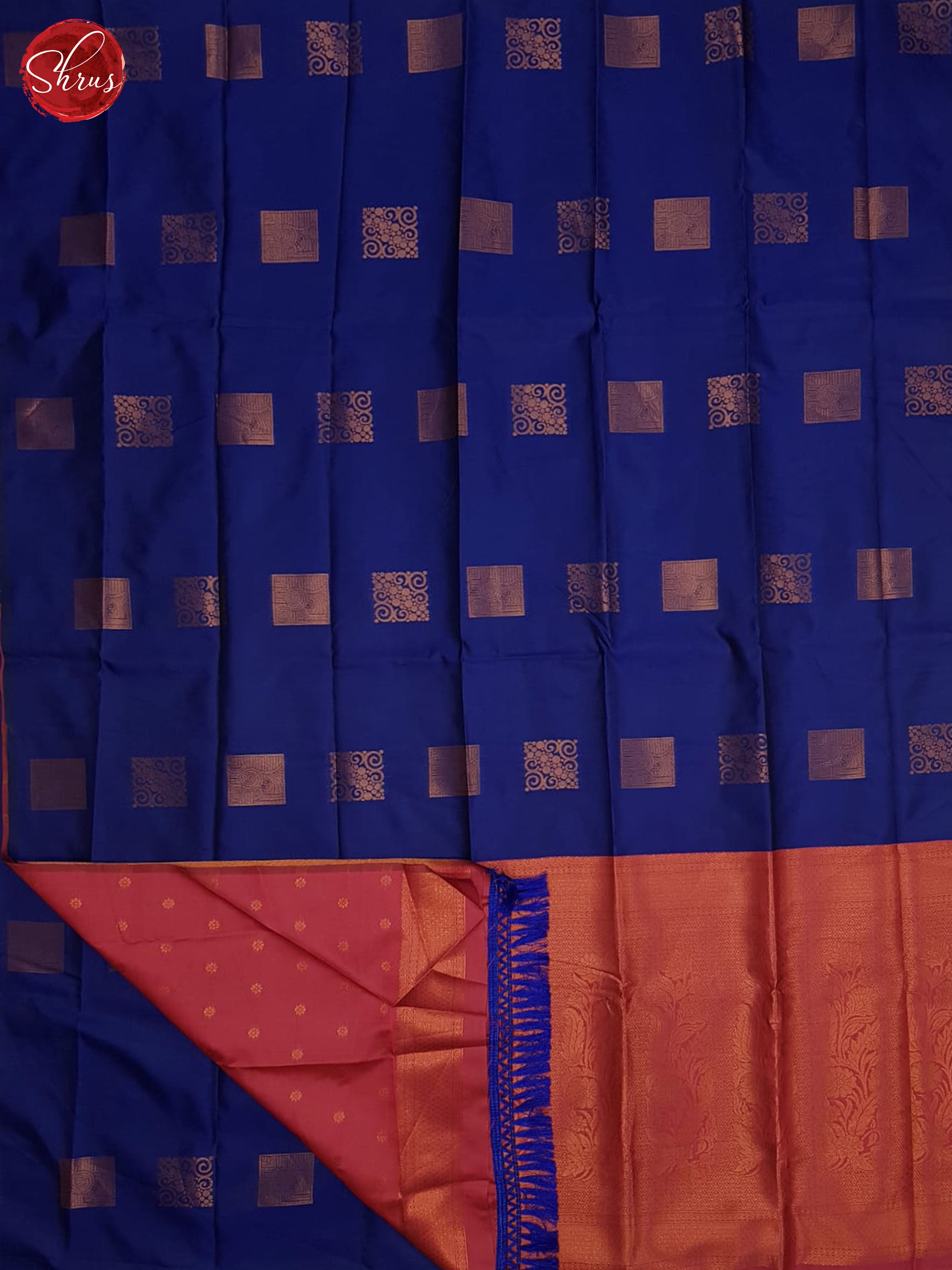 Blue And Pink-Semi Soft silk saree - Shop on ShrusEternity.com