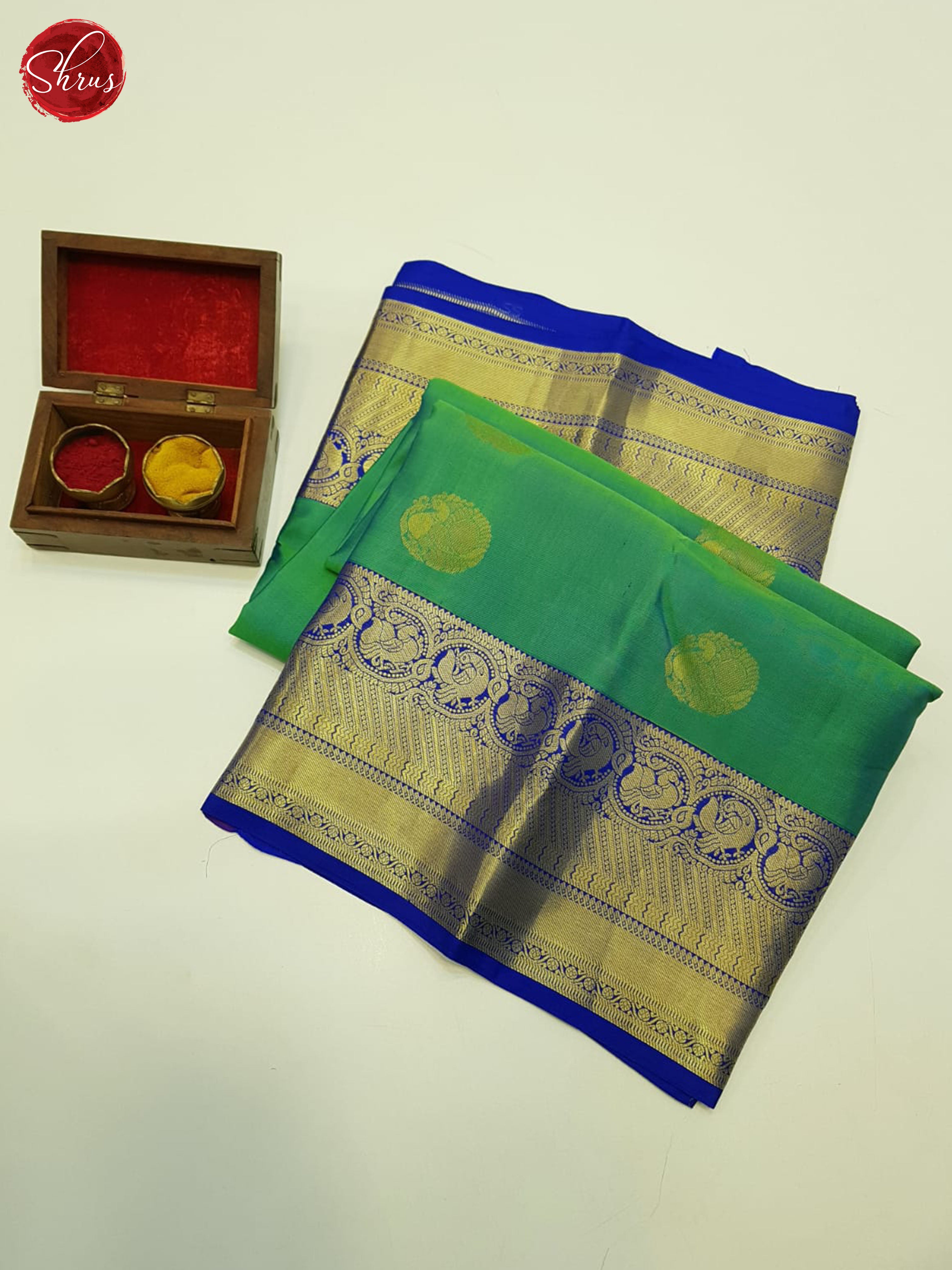 BJS28209 - Kanchipuram silk - Shop on ShrusEternity.com