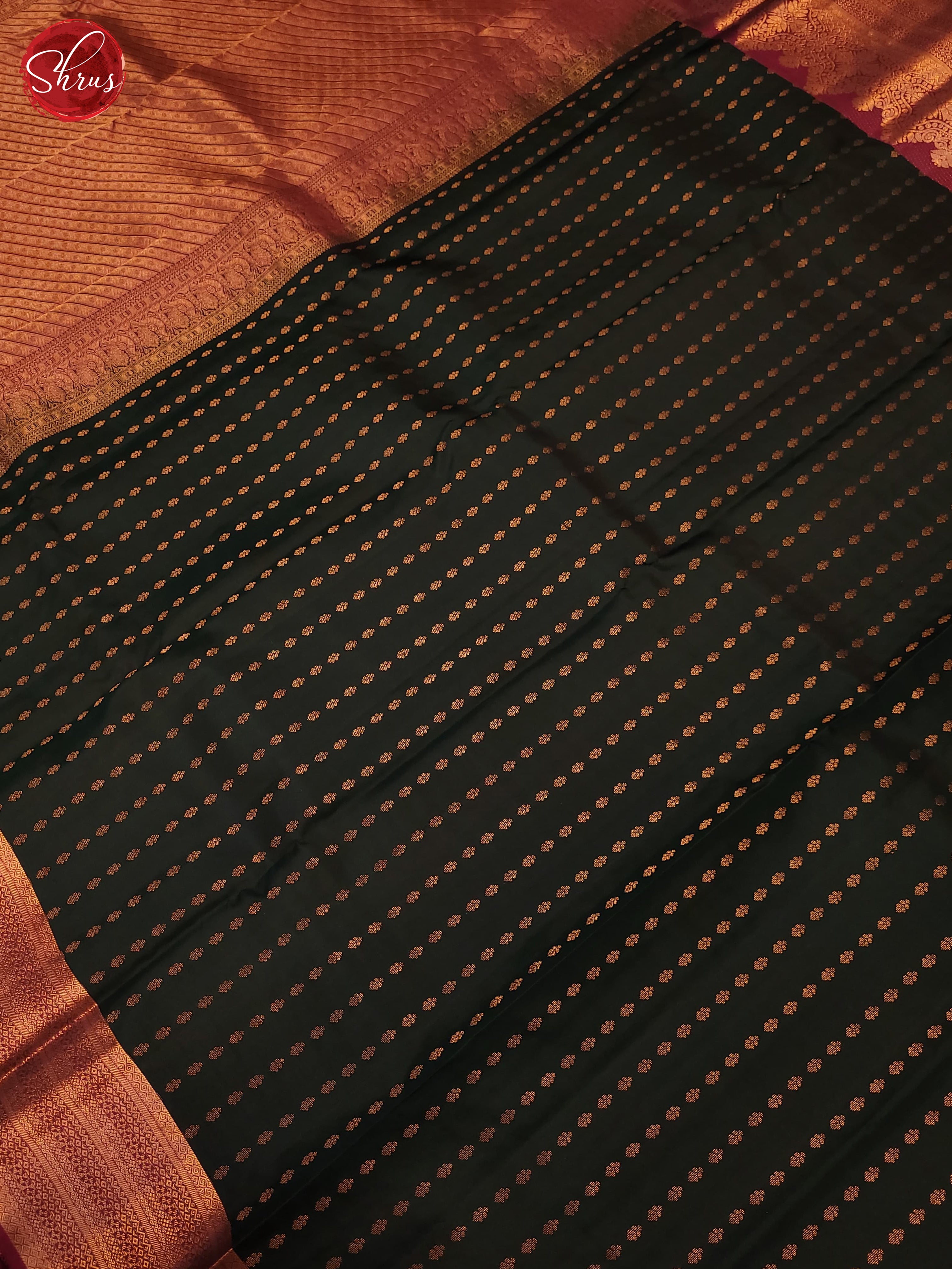 BJS28210 - Kanchipuram silk Saree - Shop on ShrusEternity.com