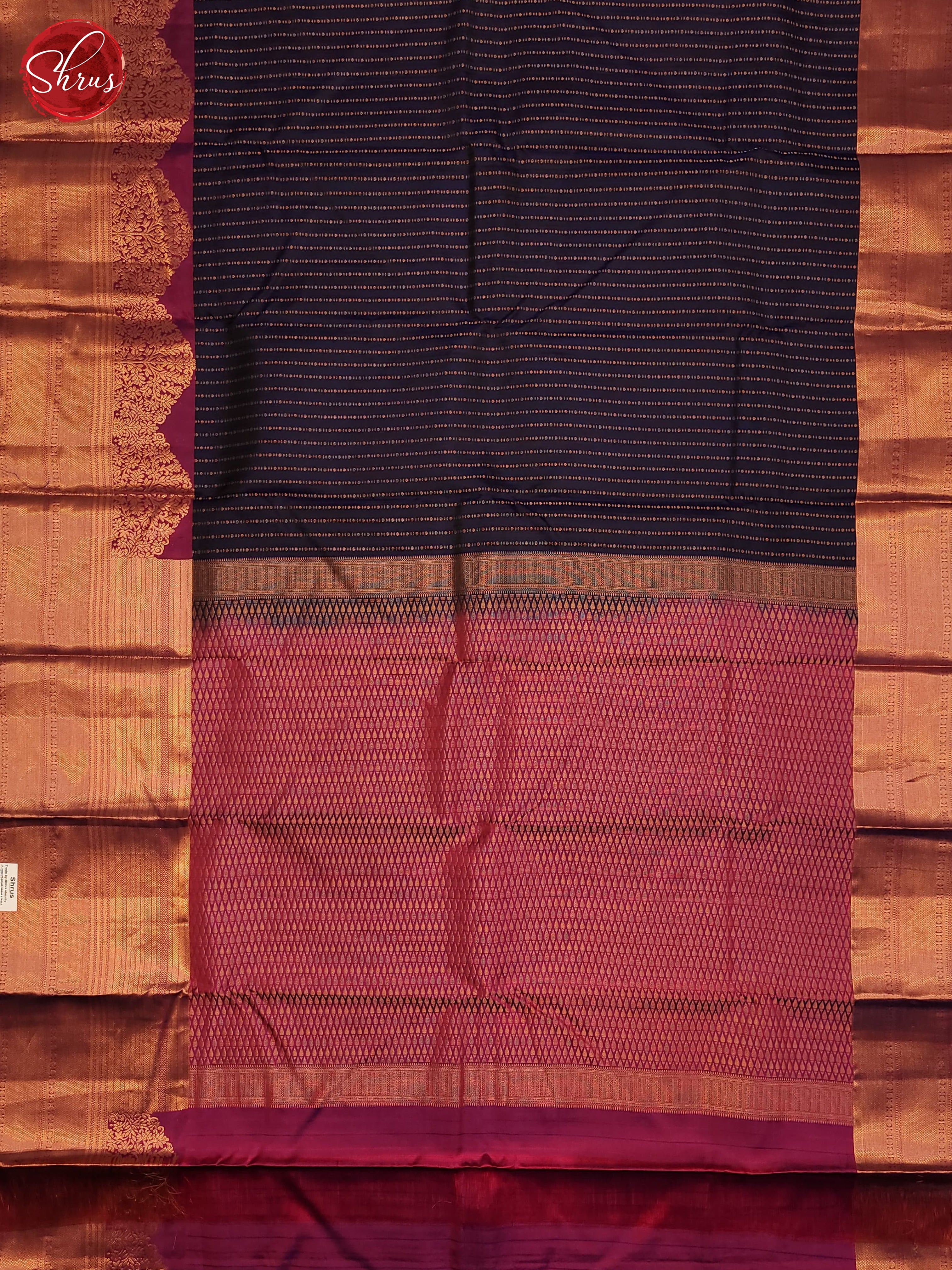 BJS28214 - Kanchipuram silk  Saree - Shop on ShrusEternity.com