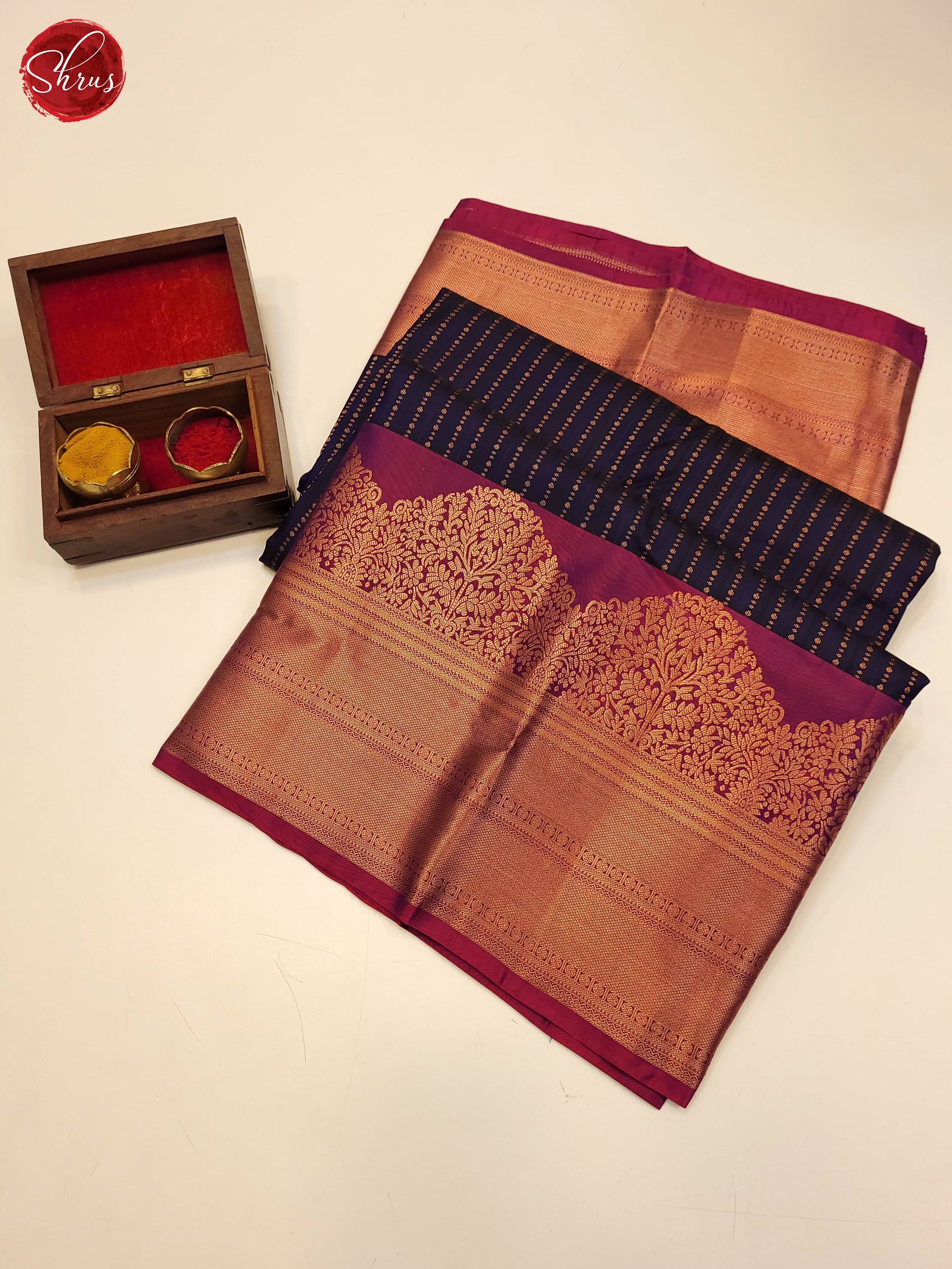 BJS28214 - Kanchipuram silk  Saree - Shop on ShrusEternity.com