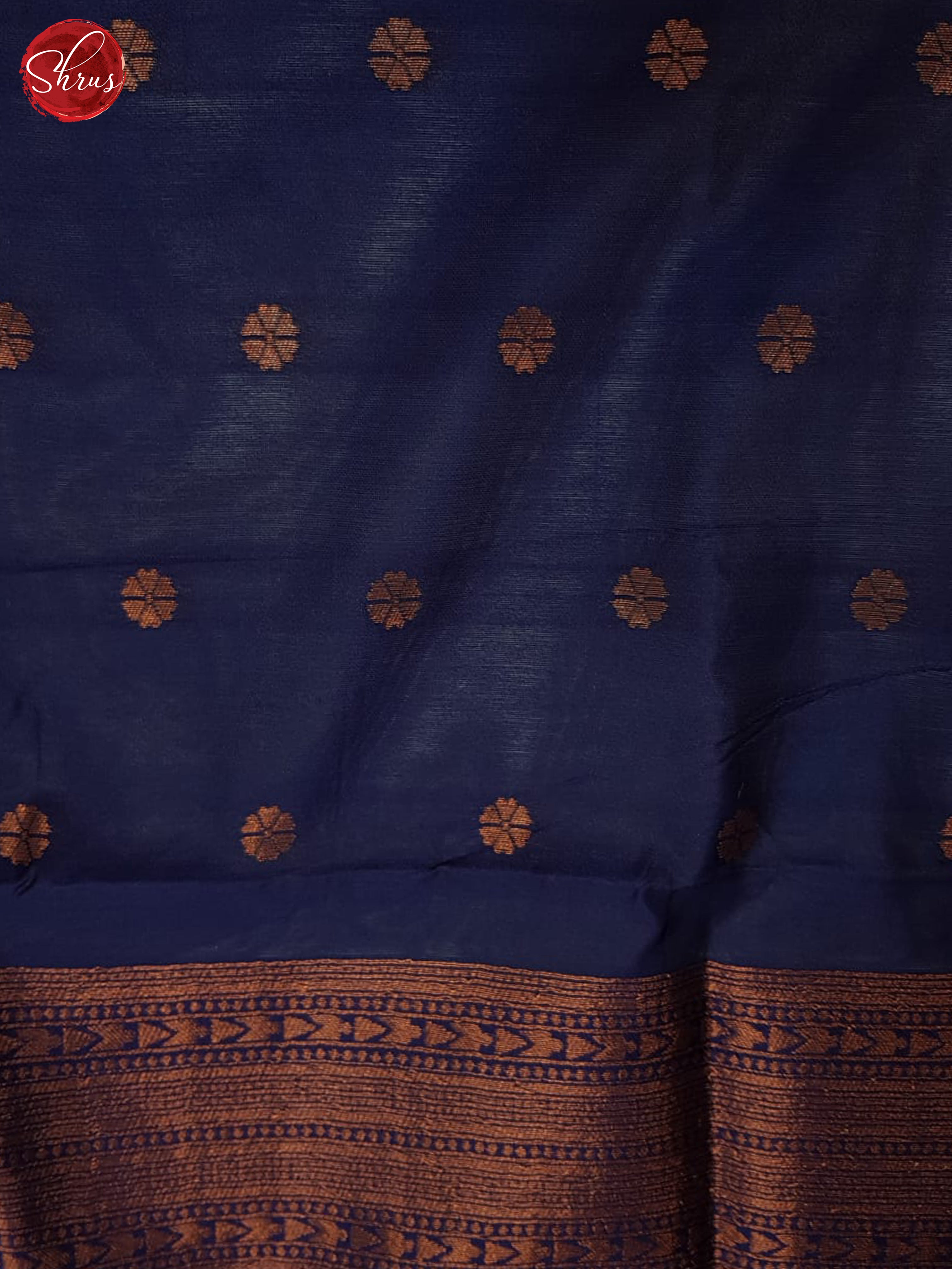 Green & Blue - Semi Kanchipuram Saree - Shop on ShrusEternity.com