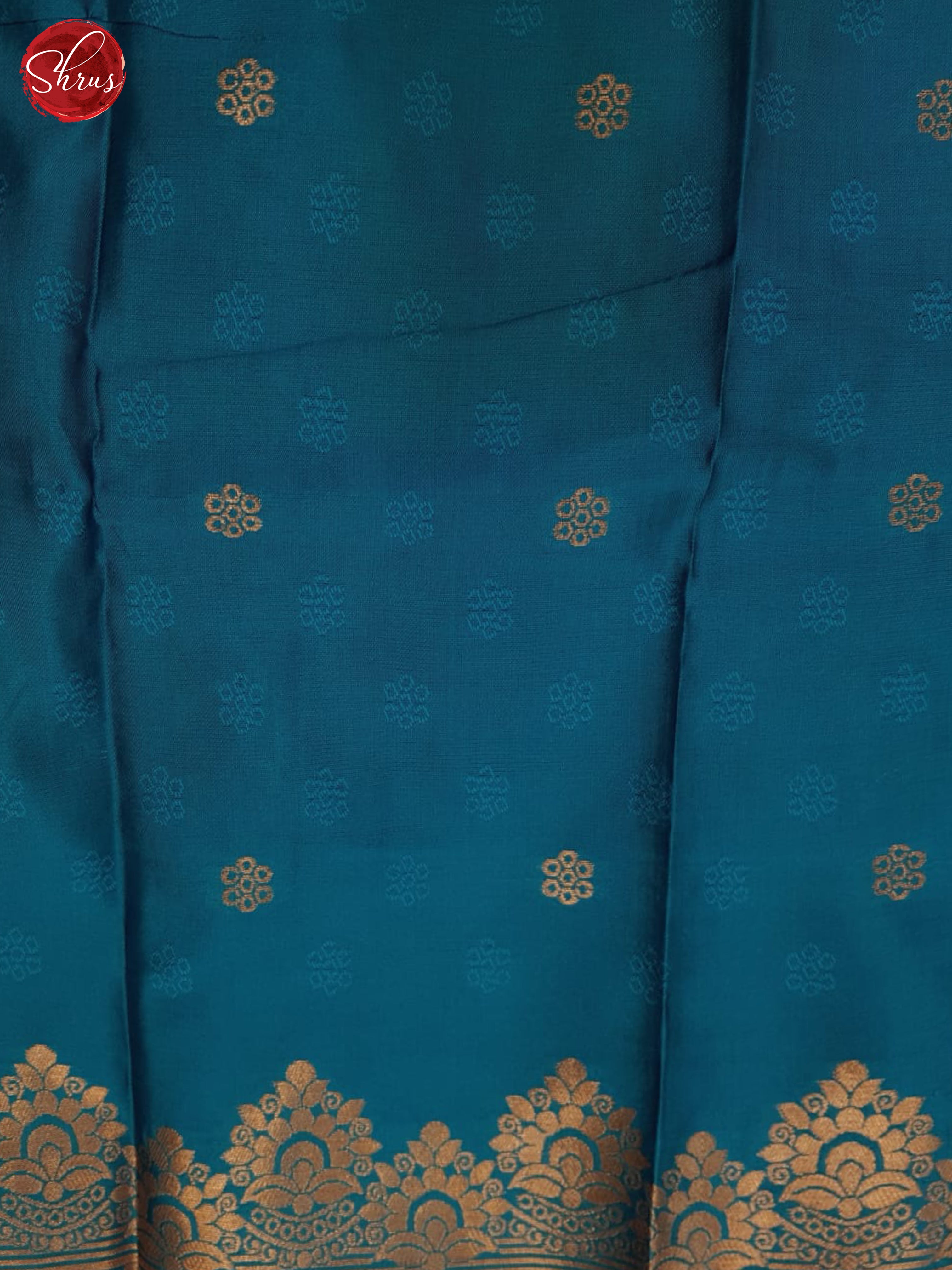 Wine And Blue-Semi soft silk saree - Shop on ShrusEternity.com