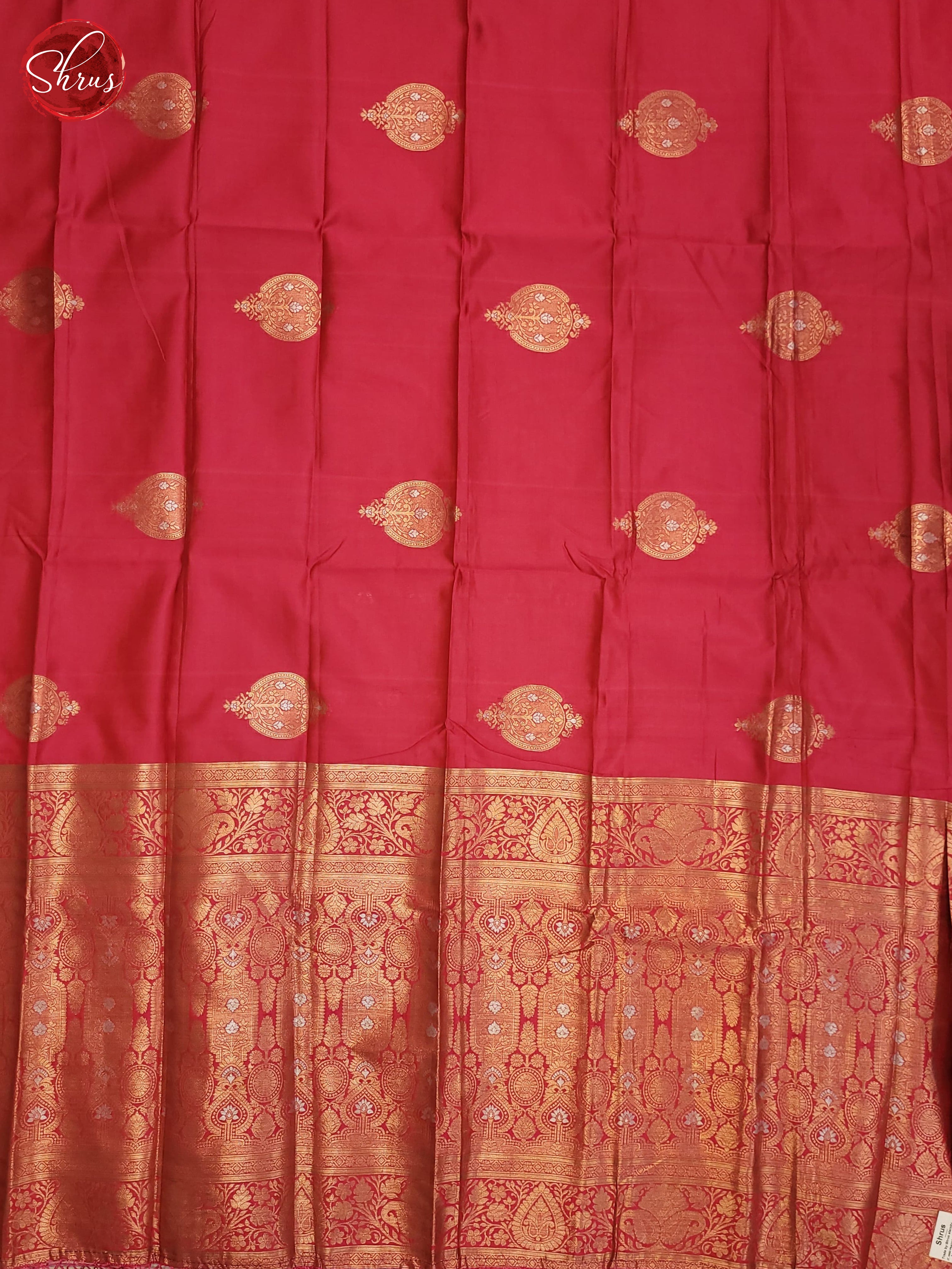 Pink(Single Tone) - Semi Softsilk Saree - Shop on ShrusEternity.com