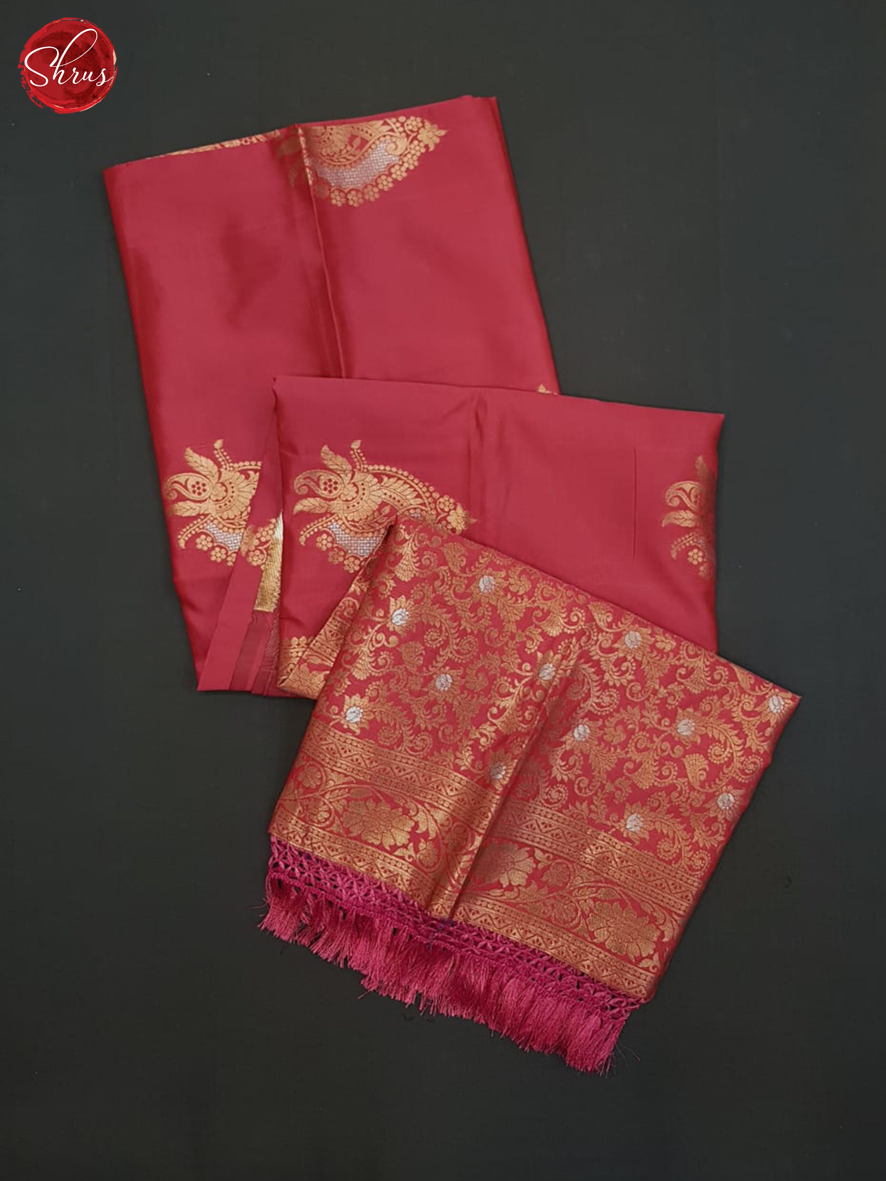 Pink(single tone)-Semi soft silk saree - Shop on ShrusEternity.com