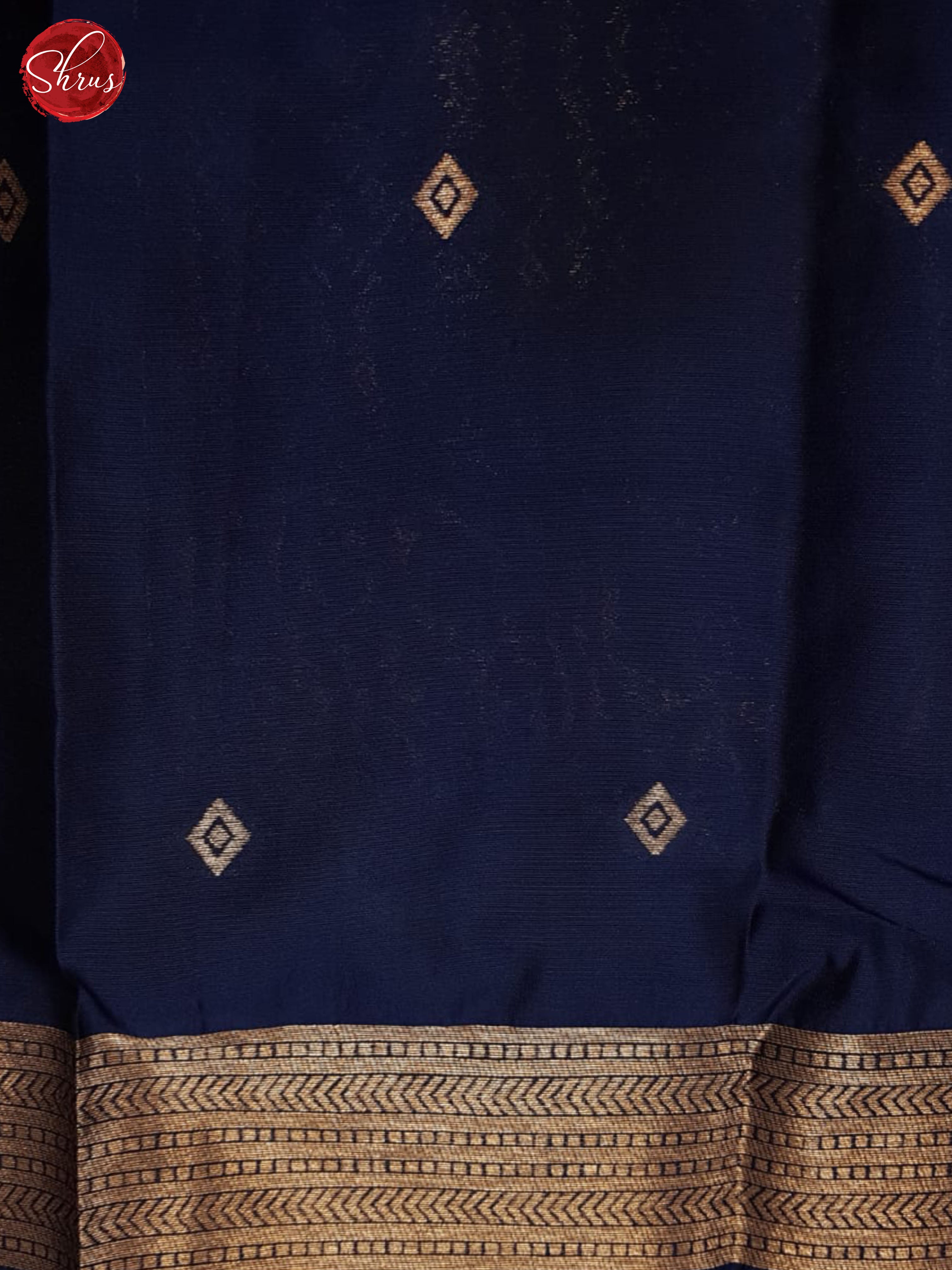 Blue(Single tone)- Semi soft silk saree - Shop on ShrusEternity.com