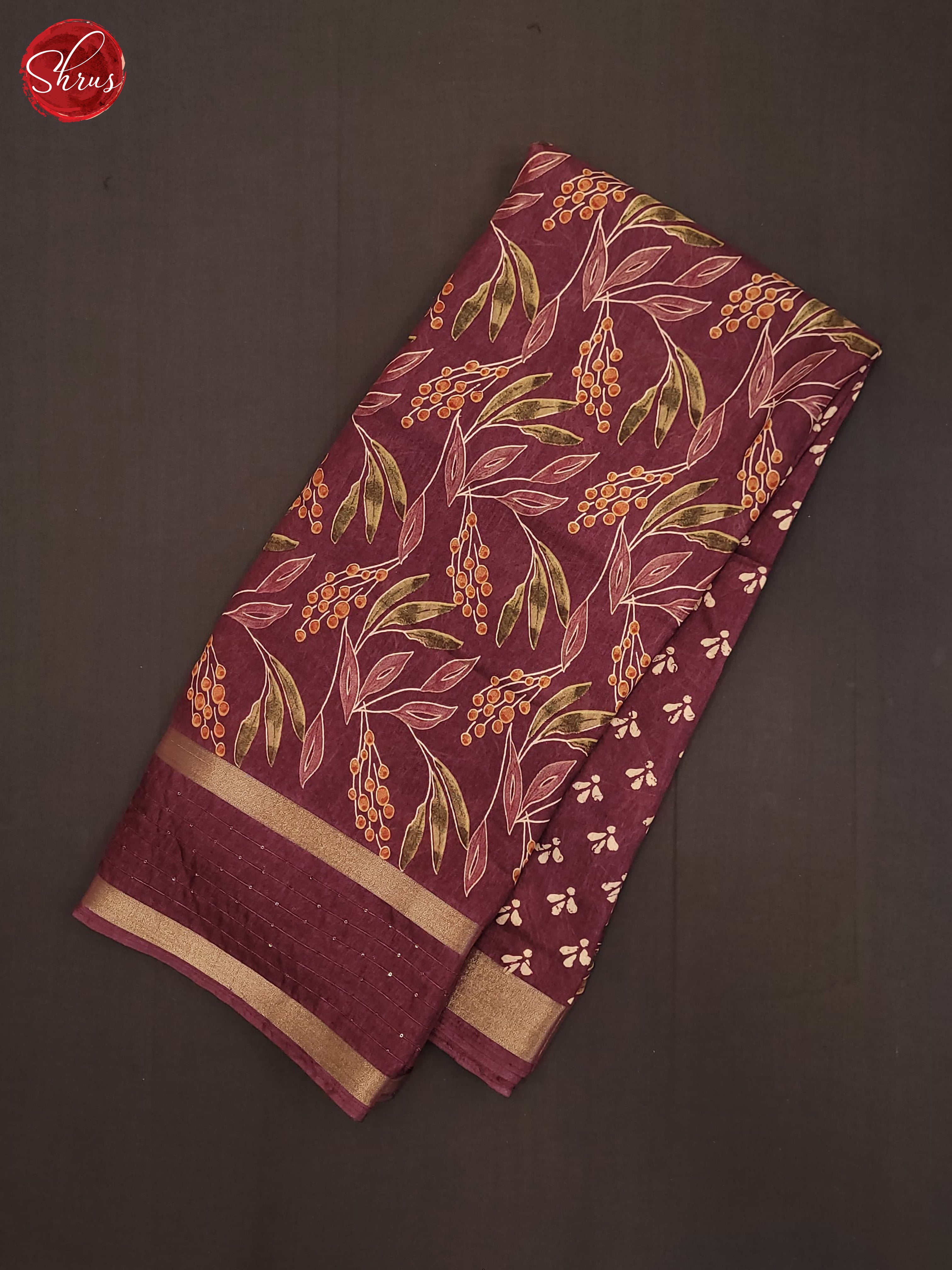 Onion Pink(Single Tone) - Semi Crepe Saree - Shop on ShrusEternity.com