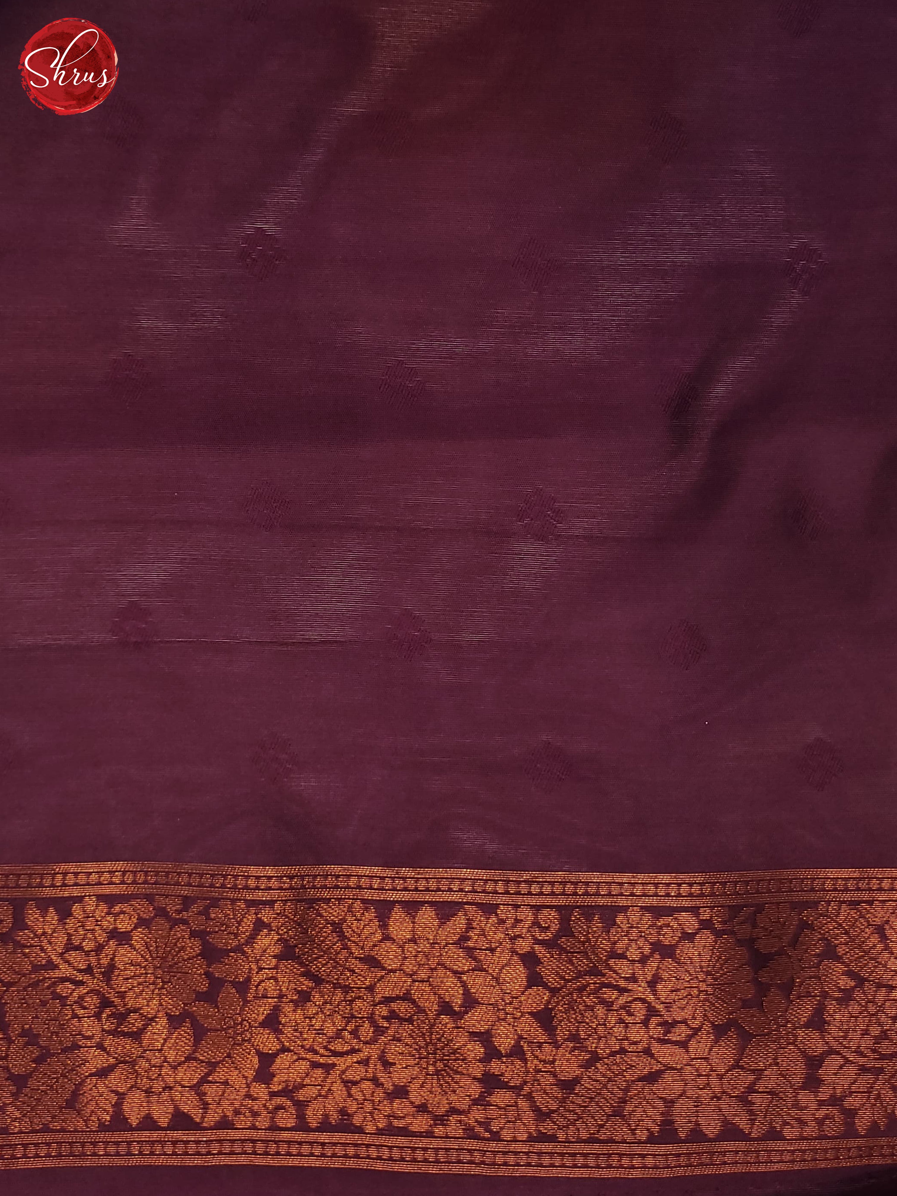 Lavender & Wine - Semi Softsilk Saree - Shop on ShrusEternity.com