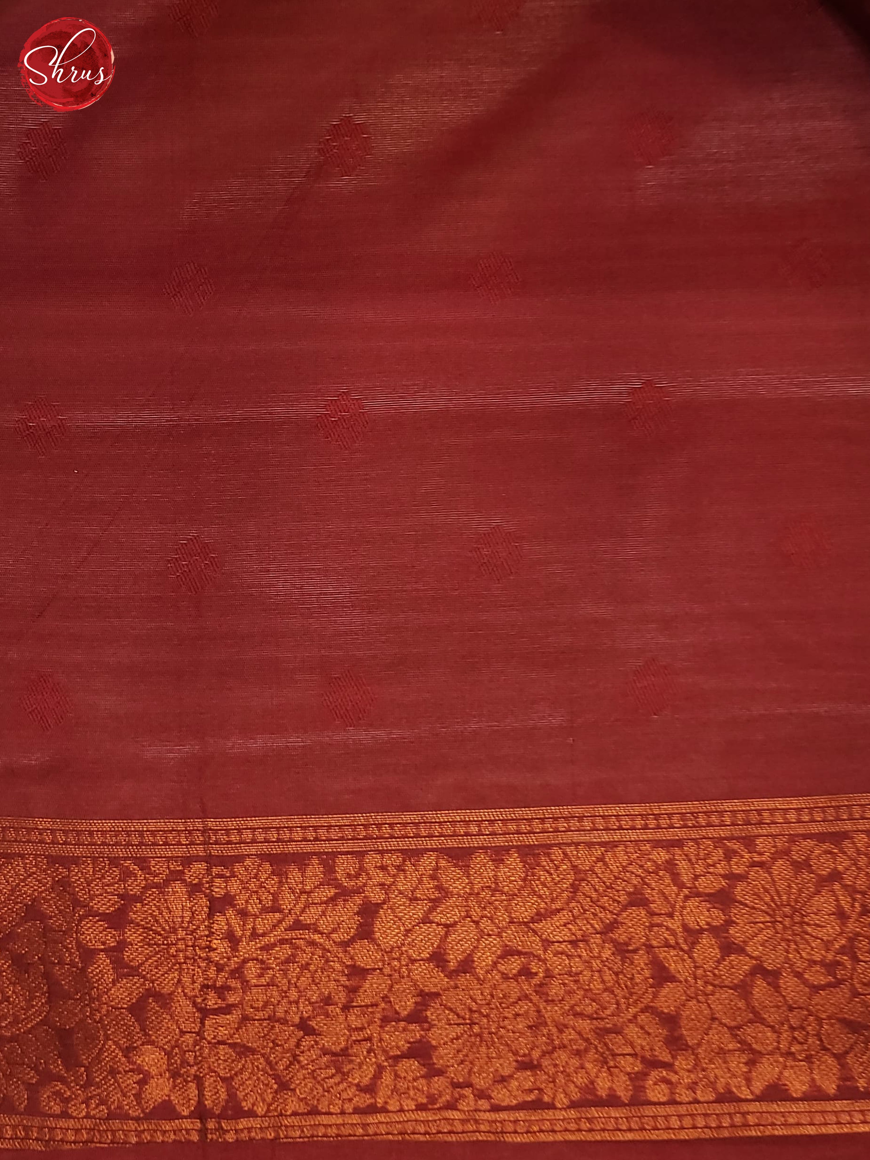 Grey & MAroon - Semi Softsilk Saree - Shop on ShrusEternity.com